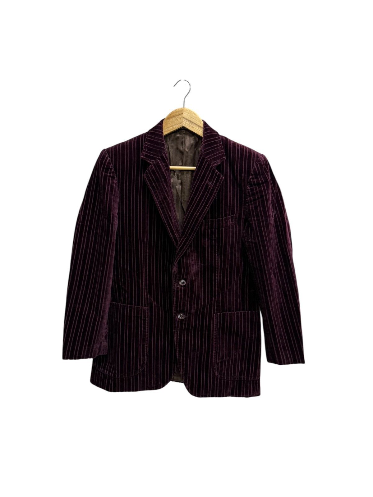 Velvet Vintage Niedieck brilliant velvet brown blazer Size US S / EU 44-46 / 1 - 1 Thumbnail