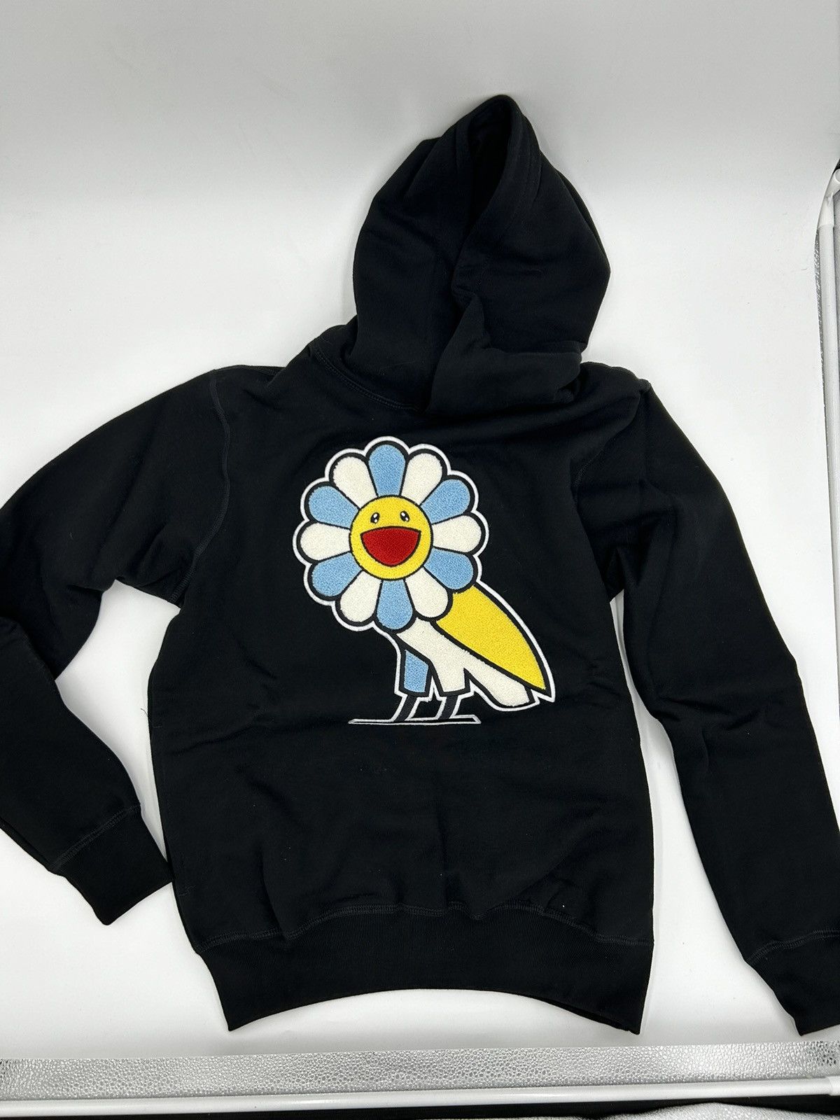 image of Octobers Very Own x Takashi Murakami Ovo X Murakami Hoodie in Black, Men's (Size XS)