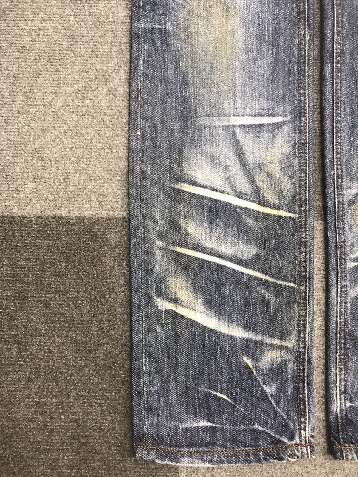Japanese Brand 💥SICK💥semantic design Biker Style Sick Fades Denim F225 Size US 31 - 10 Thumbnail