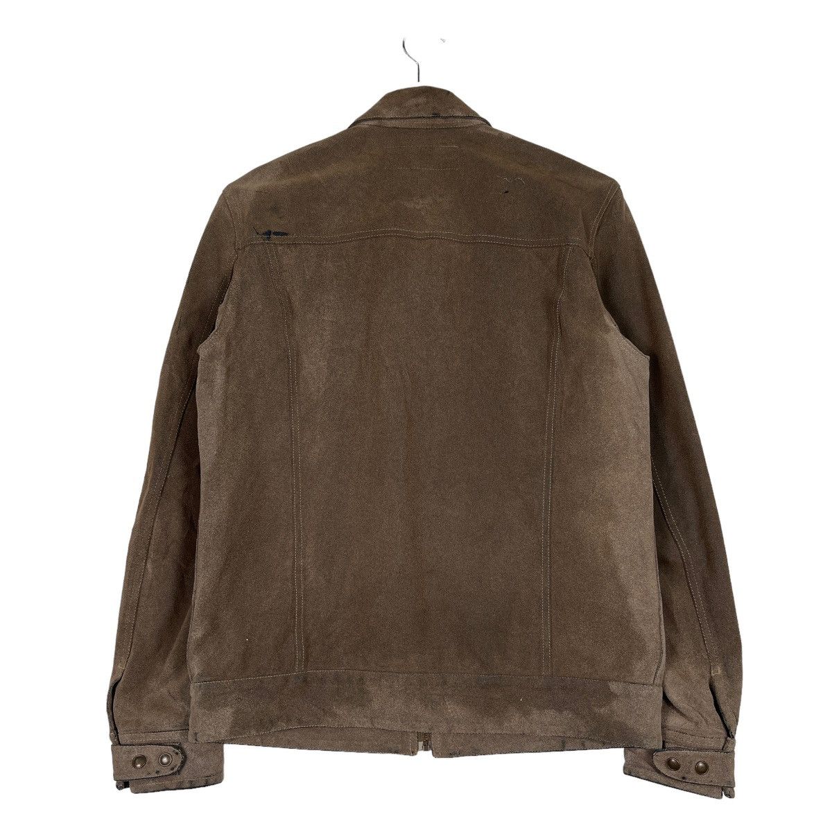 BIGI 🔥 RADMESS MENS BIGI MOLESKIN MOTO RACER RIDER JACKET Size US M / EU 48-50 / 2 - 8 Thumbnail