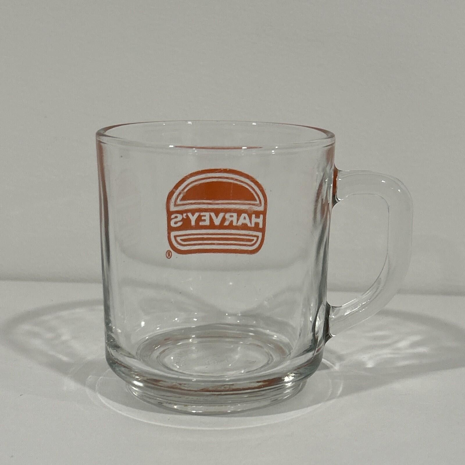 Guy Harvey Vintage Harvey’s Restaurant Clear Glass Coffee Mug Cup Size ONE SIZE - 2 Thumbnail