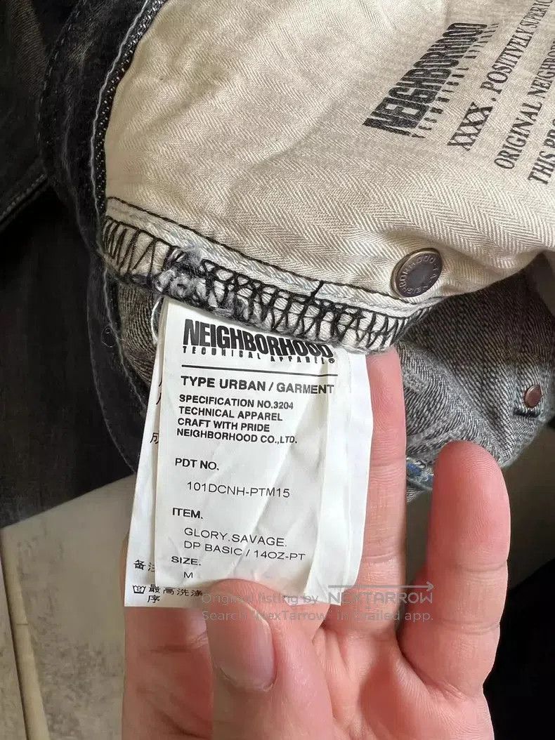 Neighborhood NEIGHBORHOOD 3204 Rebel Waltz Jeans. Size US 34 / EU 50 - 7 Thumbnail