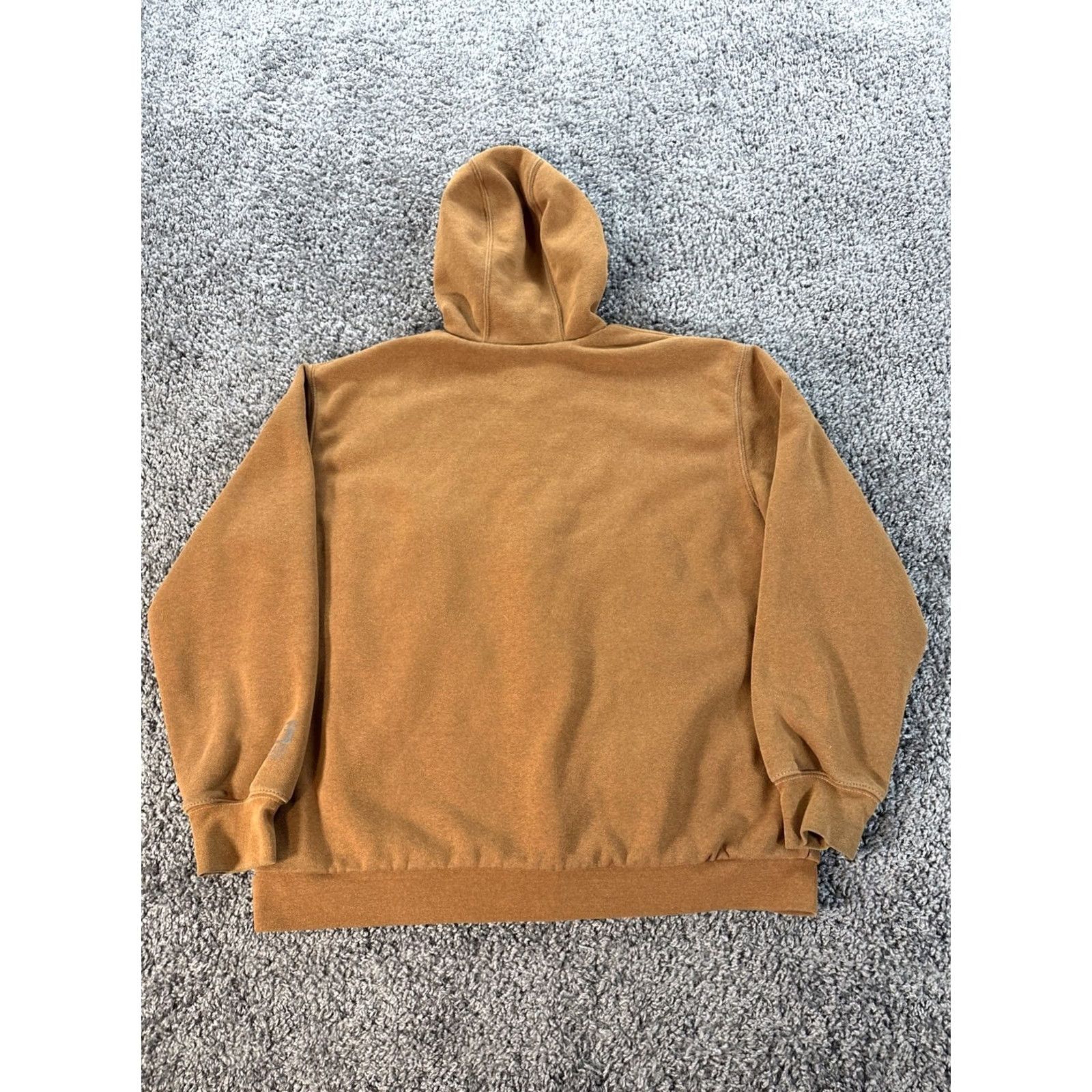 Carhartt Carhartt Hoodie Mens L Orange Full Zip Thermal Heavyweight Hooded Pockets Zipper 90s Grunge Outdoor Logo Long Sleeve Fall Winter Spring 104078-B00 Size US L / EU 52-54 / 3 - 6 Thumbnail