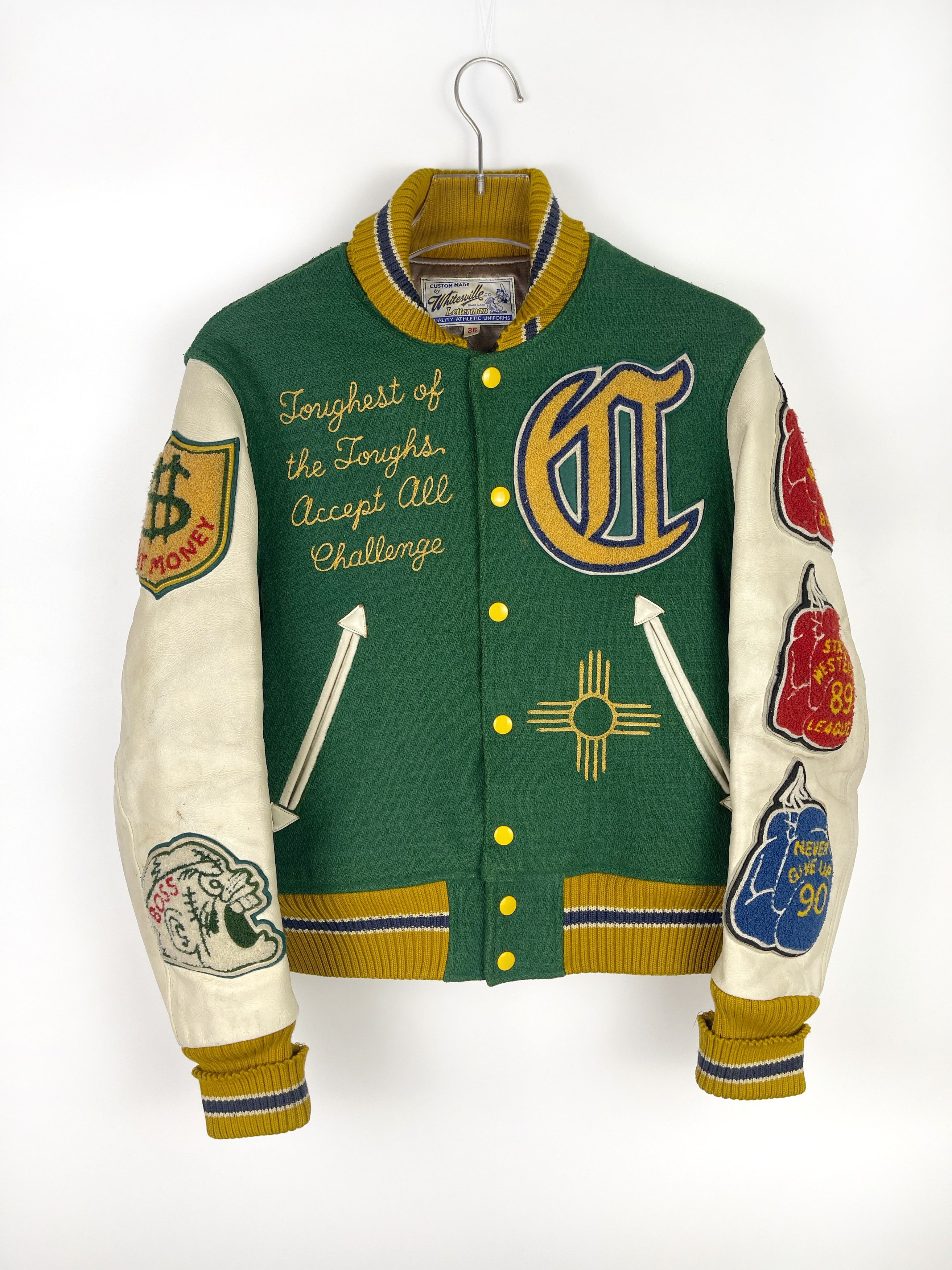Toyo Enterprises Indian American Varsity Jacket Size US S / EU 44-46 / 1 - 14 Thumbnail