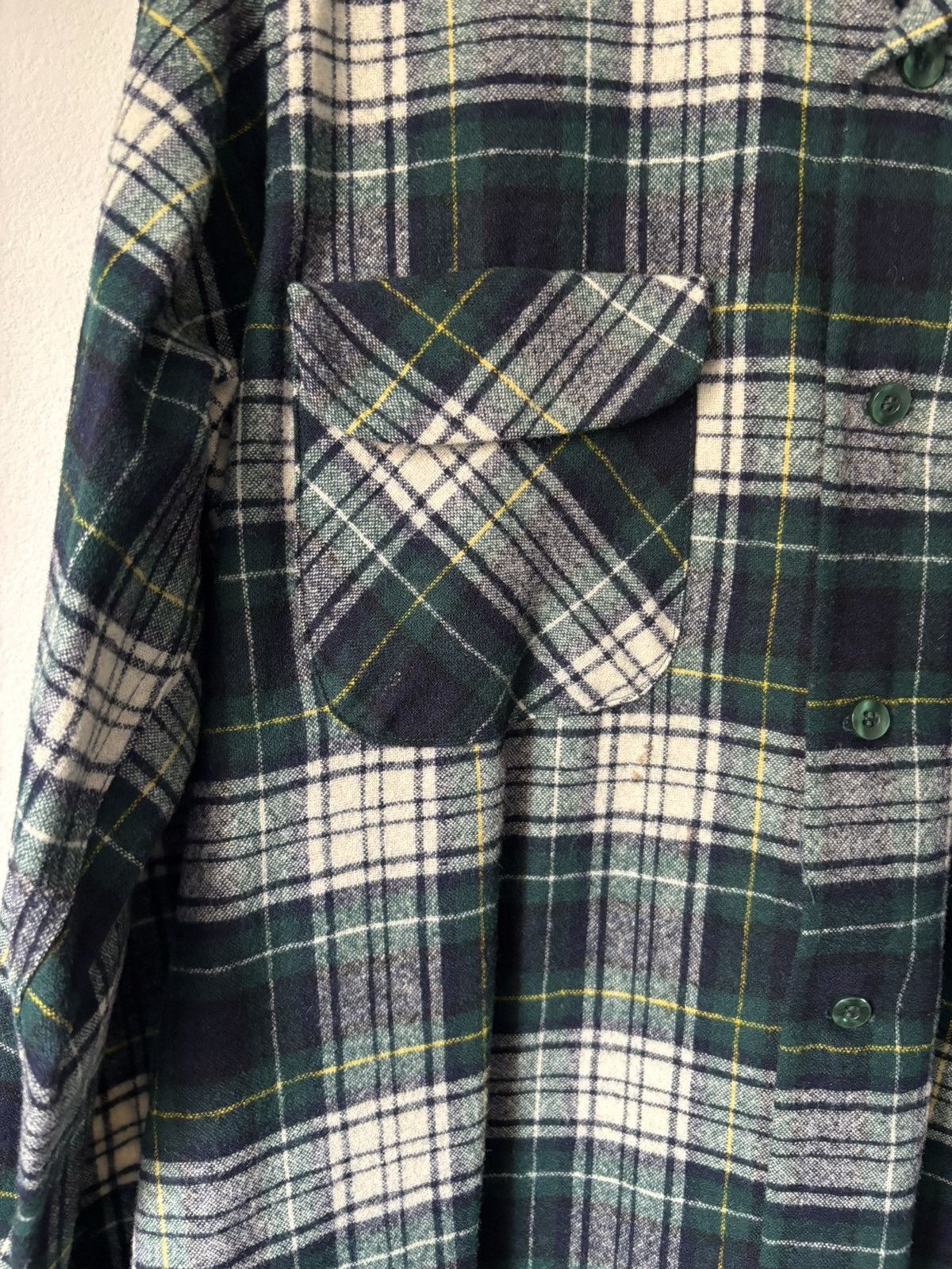 Pendleton Vintage Pendleton Shirt Flannel Made in USA Loop Collar Size US L / EU 52-54 / 3 - 6 Thumbnail