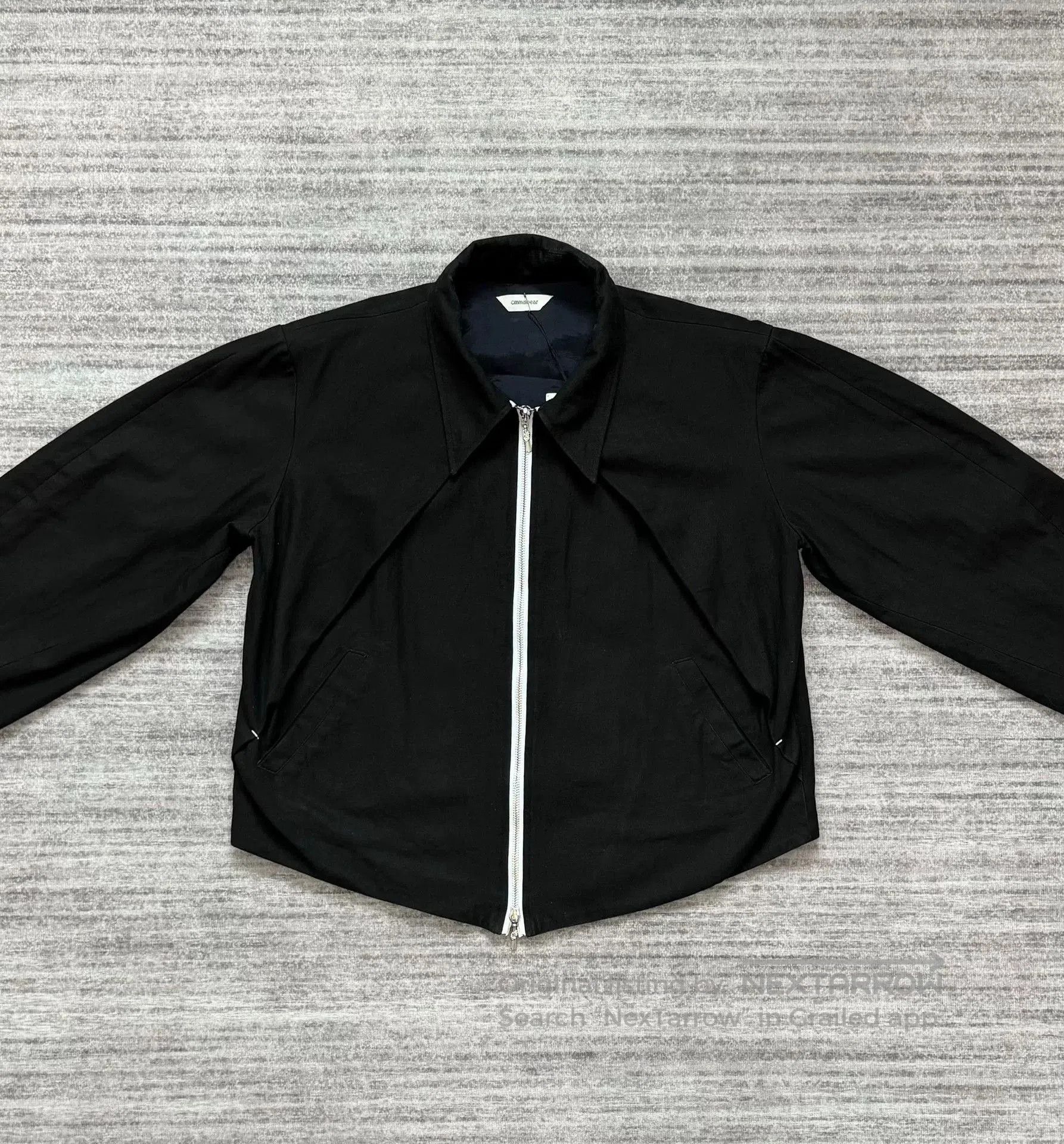 CMMAWEAR crescent cut work jacket with zipper. Size M / US 6-8 / IT 42-44 - 2 Thumbnail