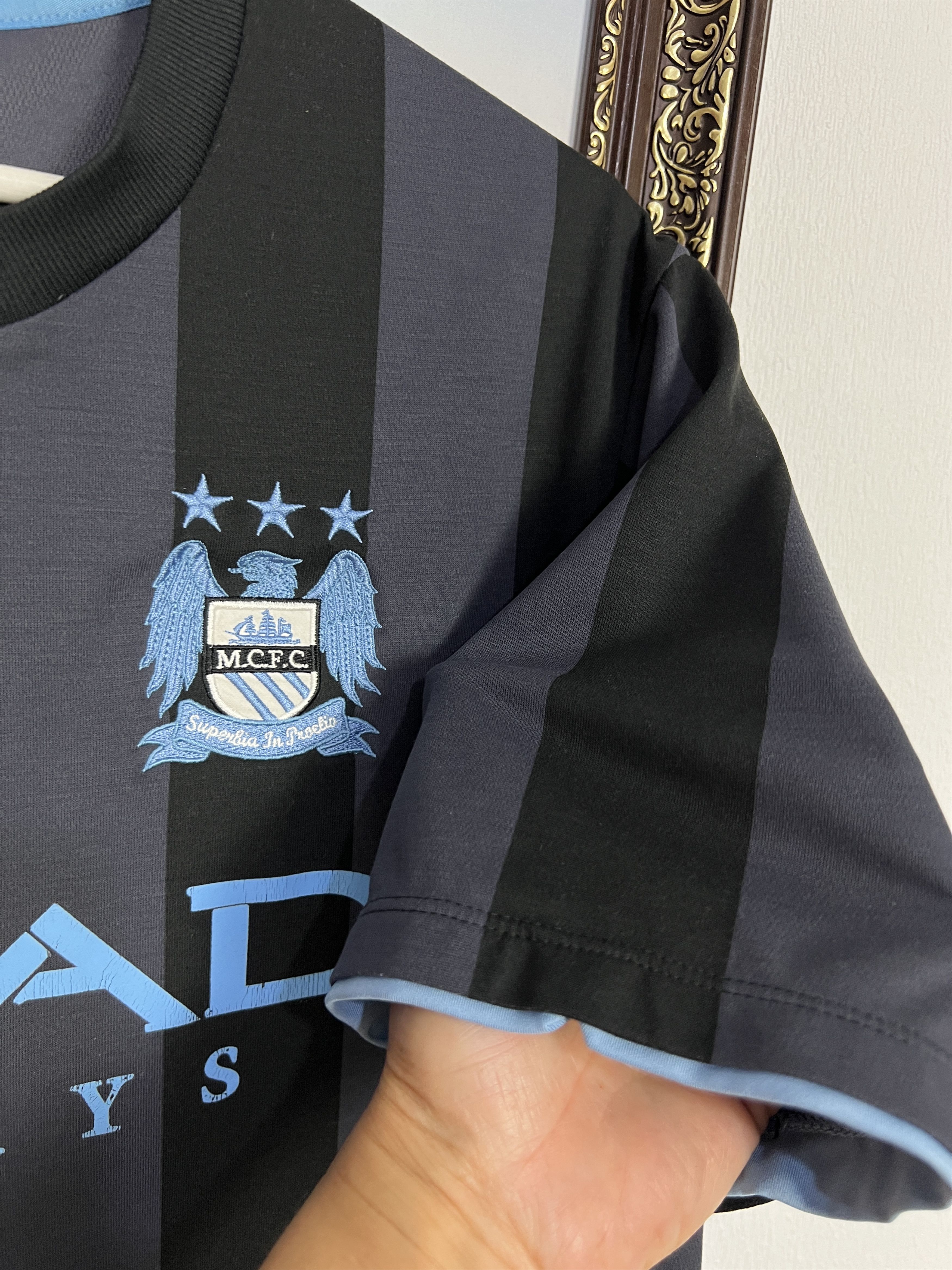 Umbro Manchester City Third football shirt 2012 #4 Company Umbro Size US M / EU 48-50 / 2 - 5 Thumbnail