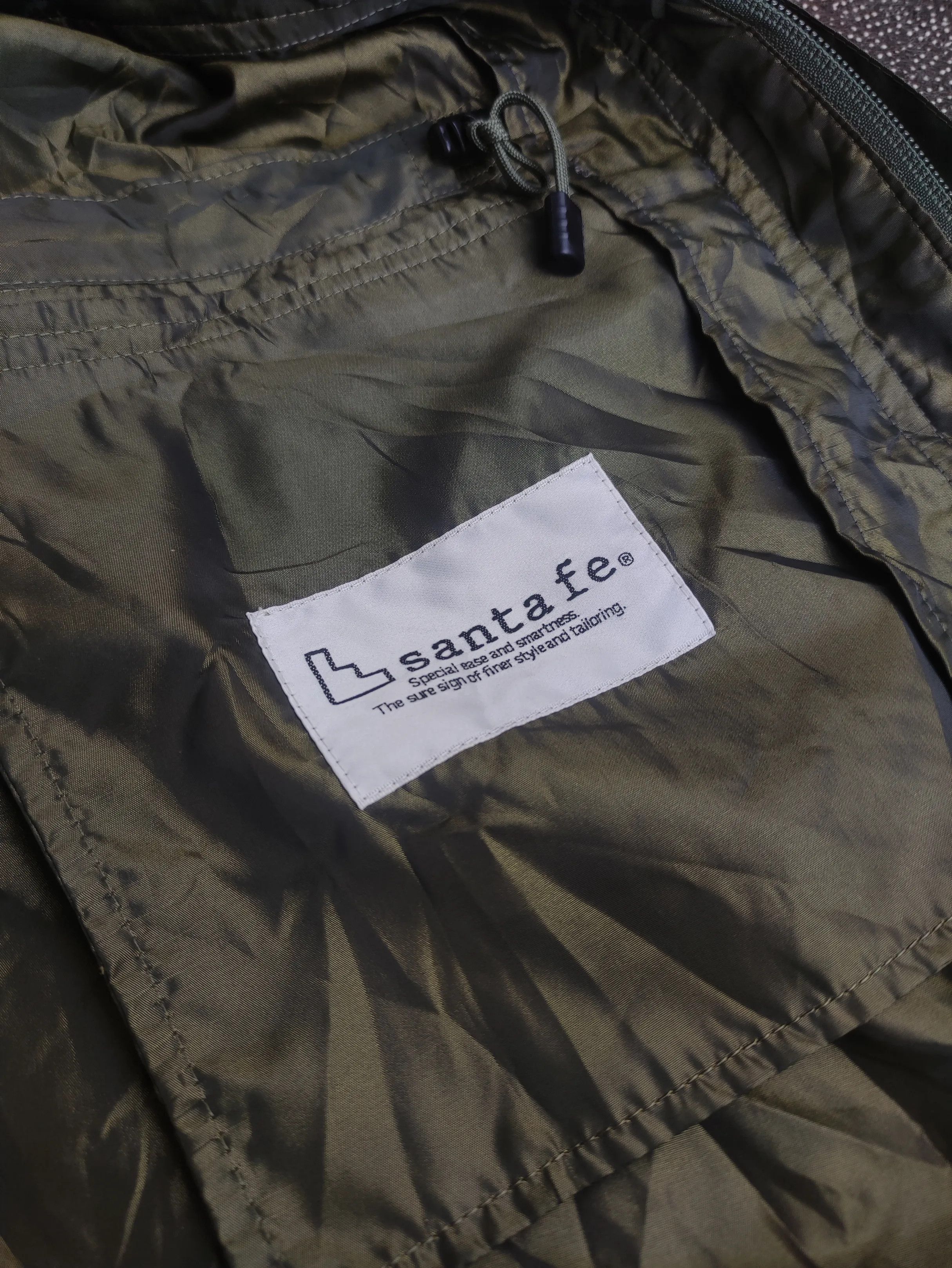 Japanese Brand Vintage Santa Fe Nylon Jacket J012 Size US XL / EU 56 / 4 - 16 Thumbnail