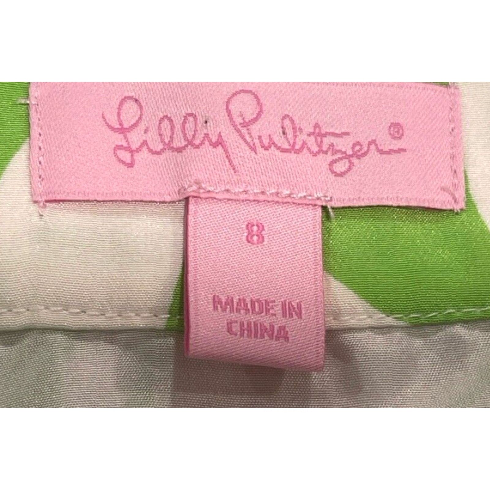 Lilly Pulitzer Lilly Pulitzer Harper Dress Wishing 100%Silk W/ Bead Accents Lined Side Zip Sz 8 Size M / US 6-8 / IT 42-44 - 7 Thumbnail