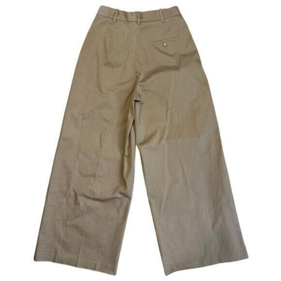 G. Label by goop G. Gwyn by Goop Marlow Trouser Camel Tan Brown Wide Leg Size 27" / US 4 / IT 40 - 9 Thumbnail