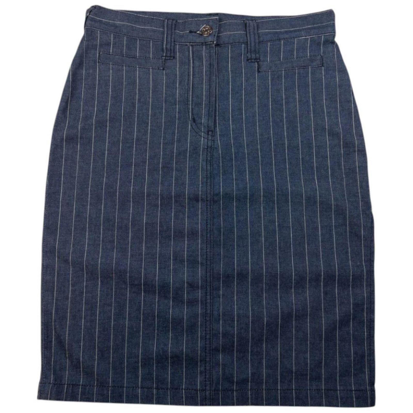 Evisu Vintage Evisu Donna Double Gull Embroidered Skirt Size W29 Size 28" / US 6 / IT 42 - 2 Thumbnail