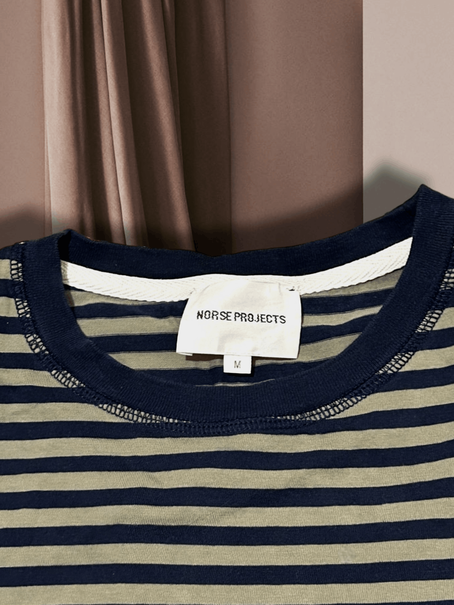 Levi's Norse Projects Ruben Compact Stripe Longsleeve Rugby Tee Size US M / EU 48-50 / 2 - 2 Thumbnail