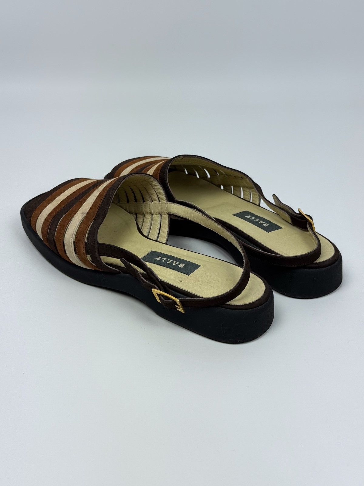 Bally Vintage Bally Charme Summer Women’s Sandals Size US 9 / IT 39 - 4 Thumbnail