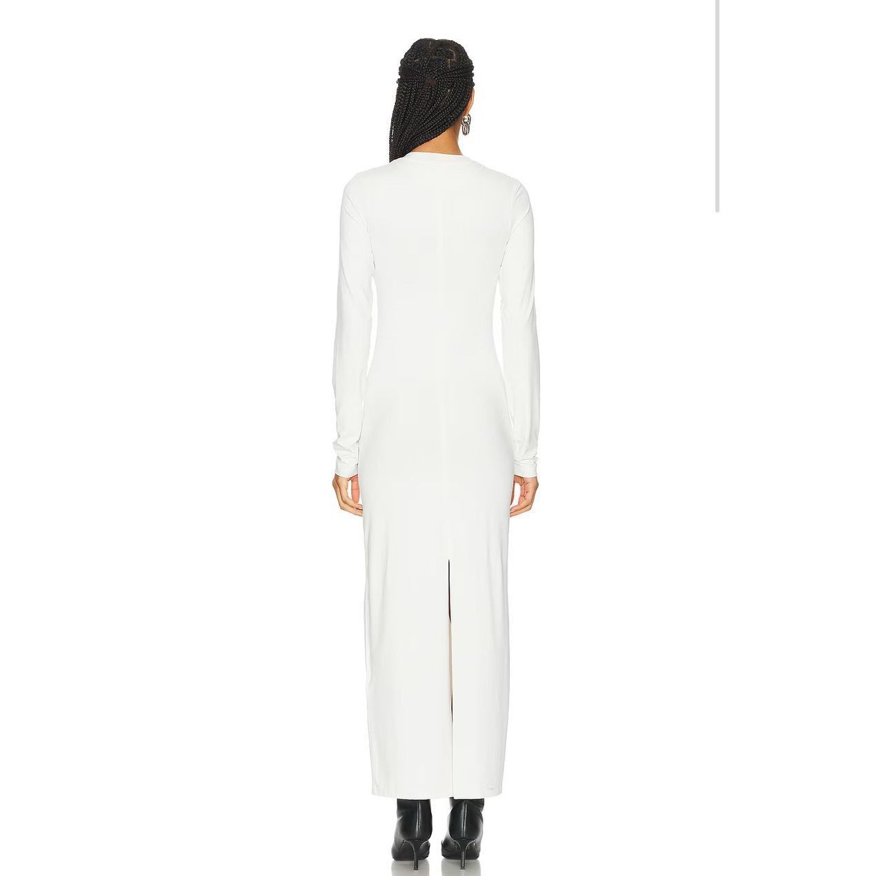 Acne Studios ACNE STUDIOS Long Sleeve Maxi Dress in Off White Size Large Size L / US 10 / IT 46 - 3 Thumbnail
