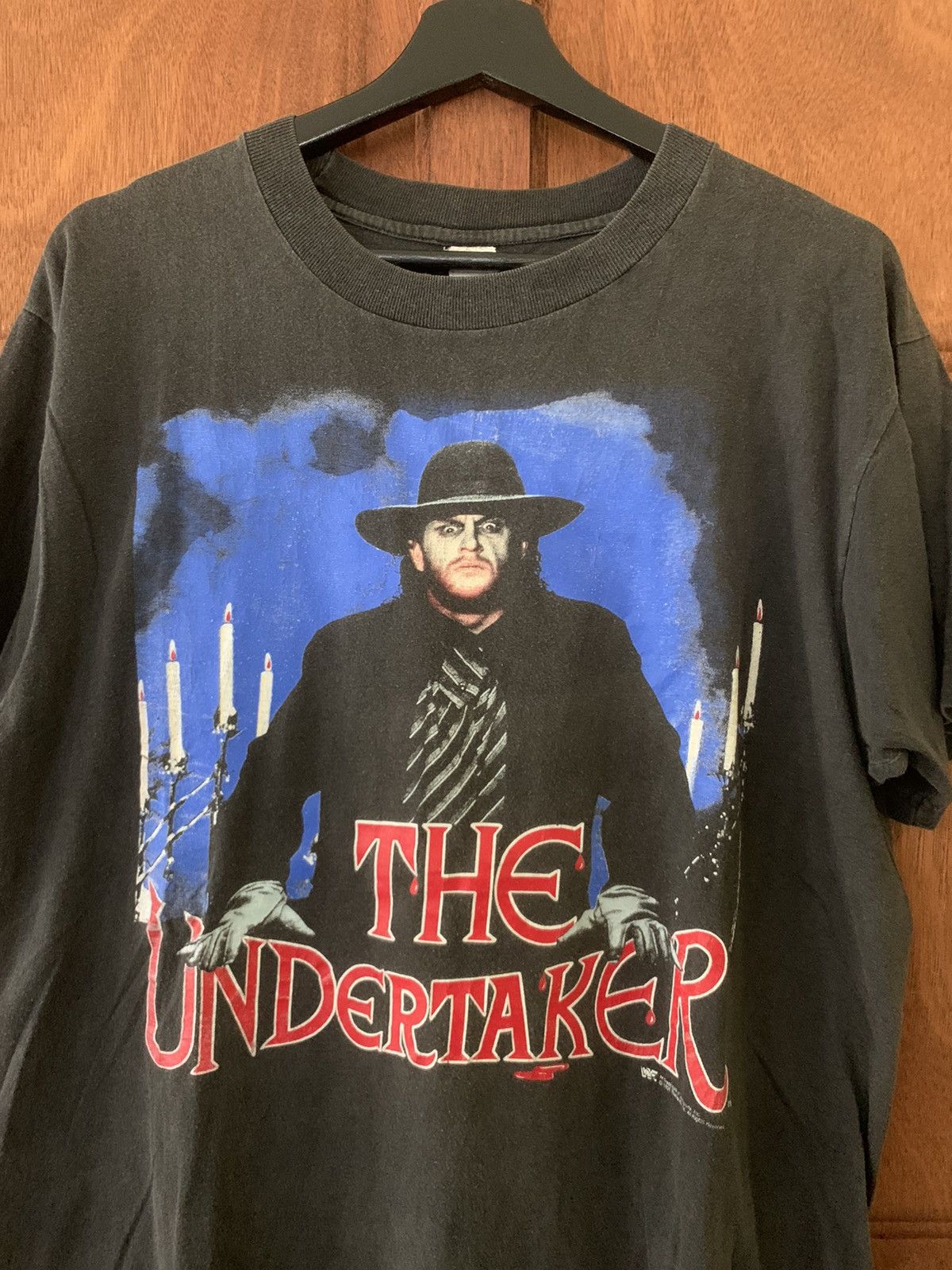 Vintage × WCW/nWo × WWF RARE‼️Vintage europe undertaker rampage shirt Size US L / EU 52-54 / 3 - 2 Thumbnail