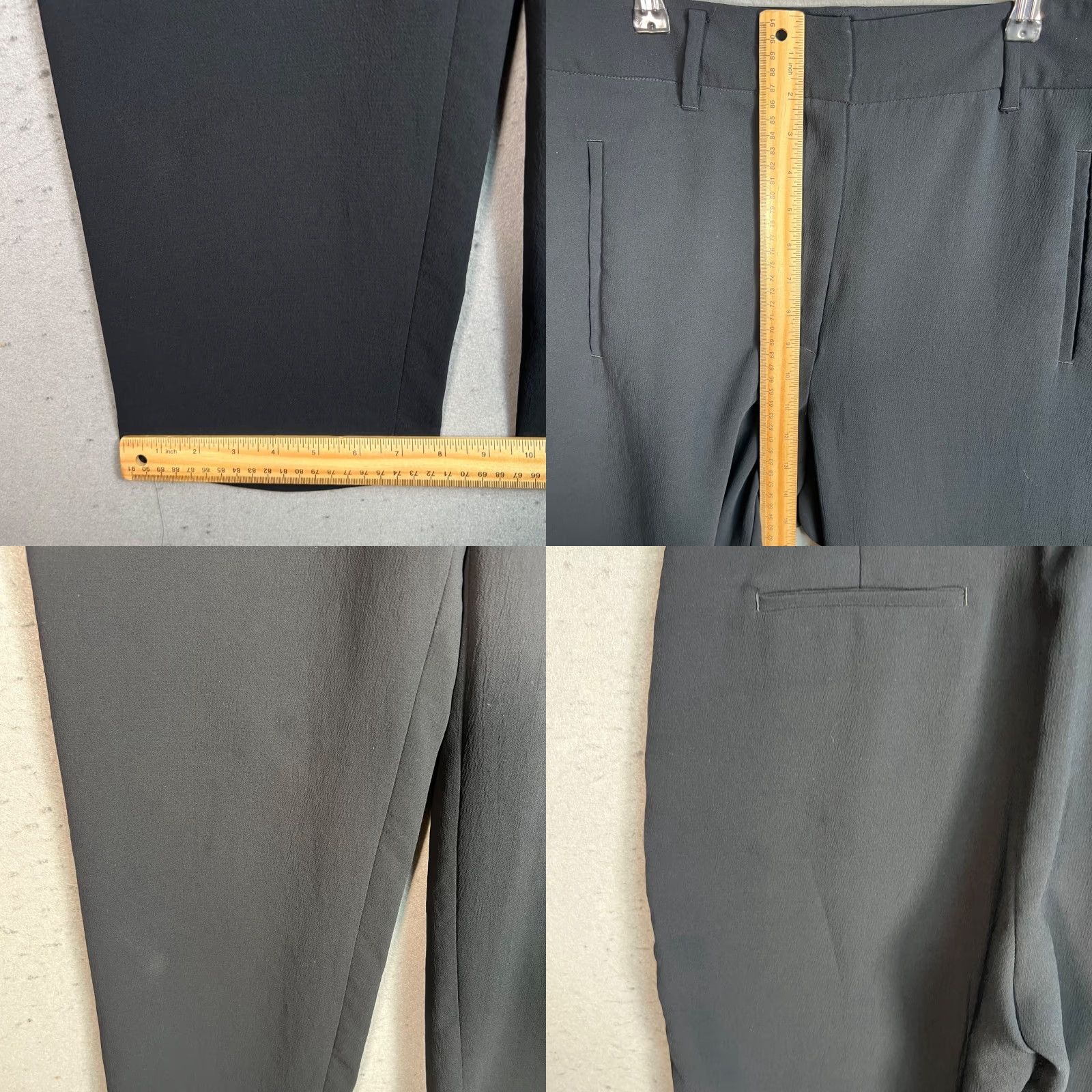 Vintage Wilfred Womens Pants Black Tapered High-Waist 12 Adult Inseam 24 Pockets Dress Style Mens? Womens Size 34" / US 12 / IT 48 - 8 Thumbnail
