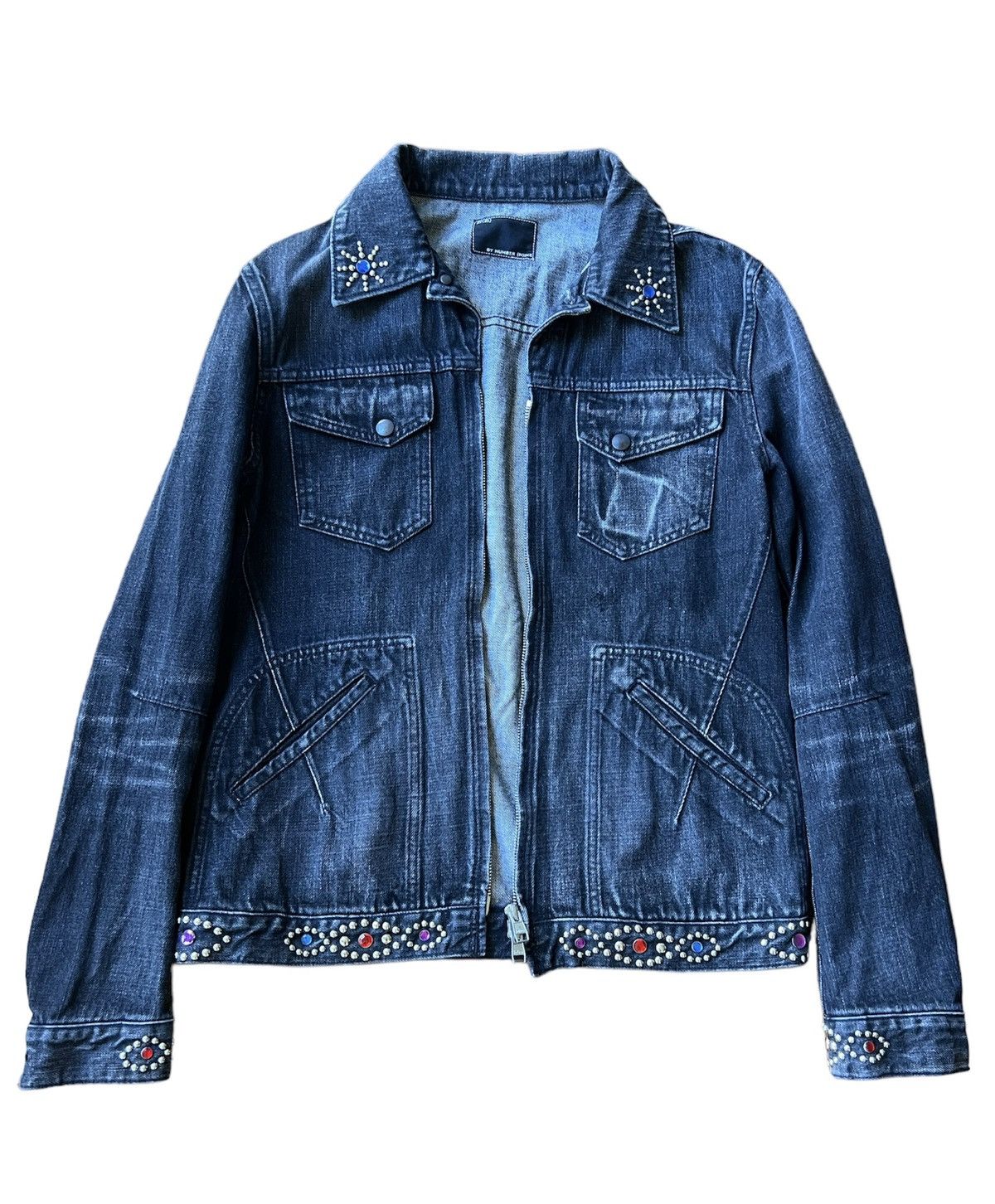 Number (N)ine Number Nine Pain Denim Jacket | Grailed