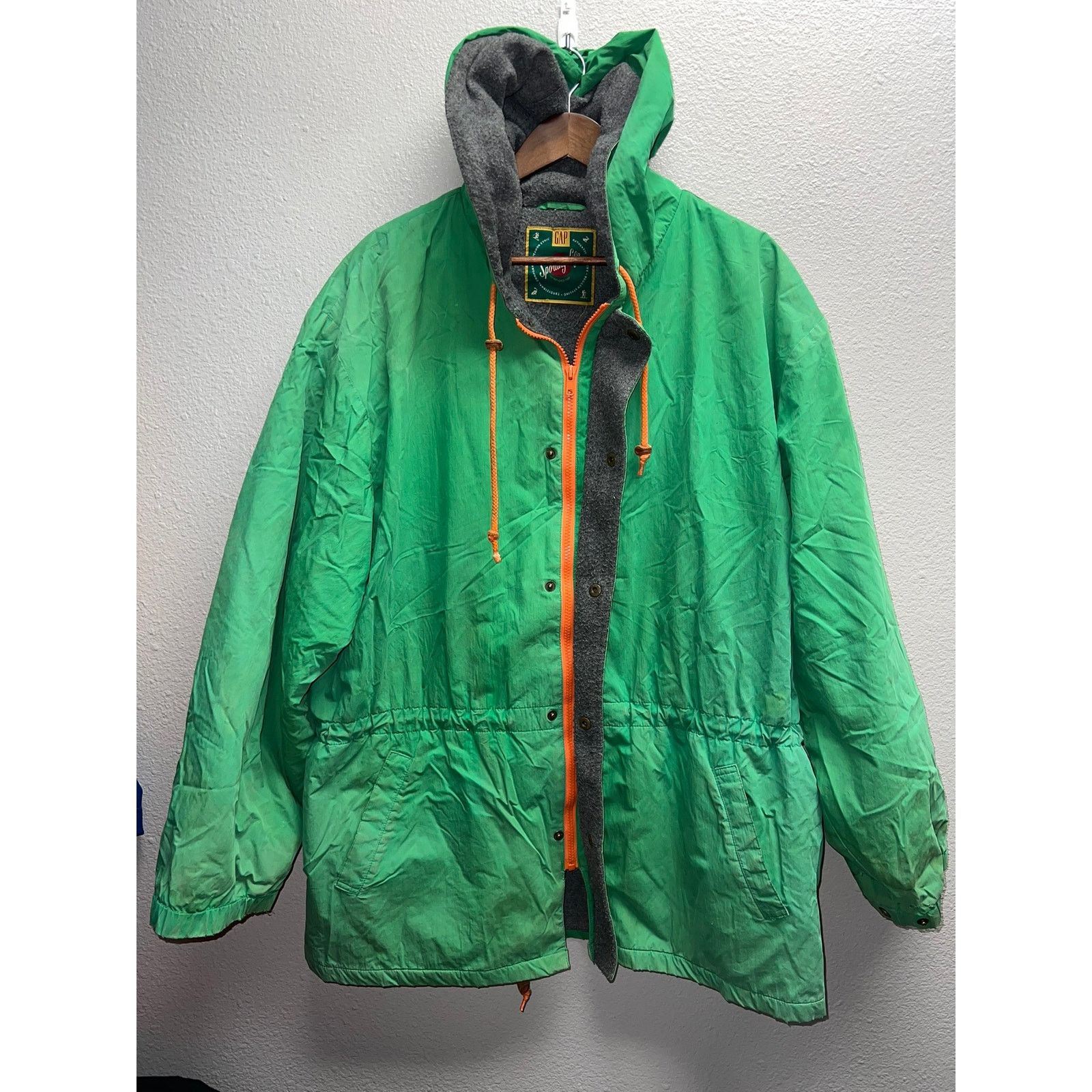 Vintage Vintage Gap Sporting Life Jacket Outdoor VTG Full Zip XL Size US XL / EU 56 / 4 - 1 Thumbnail