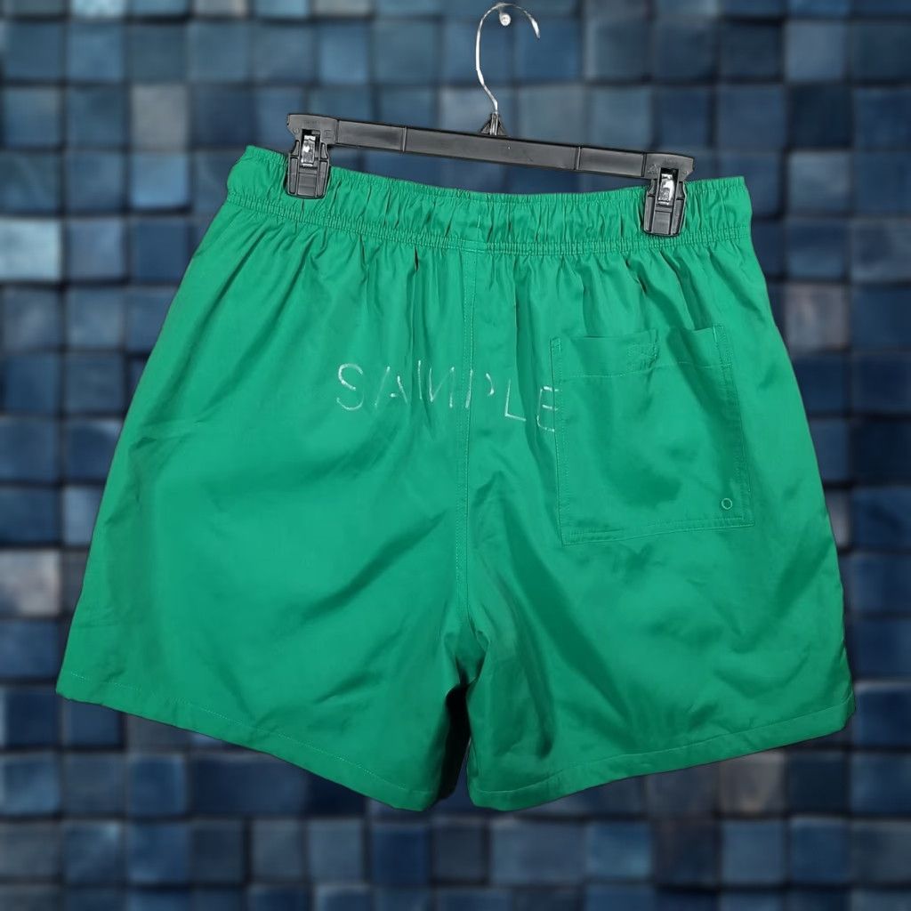 Nike Nike Club Flow Shorts Mens M Green Swim Bottoms Sample FN3307-365 Size US 31 - 1 Thumbnail