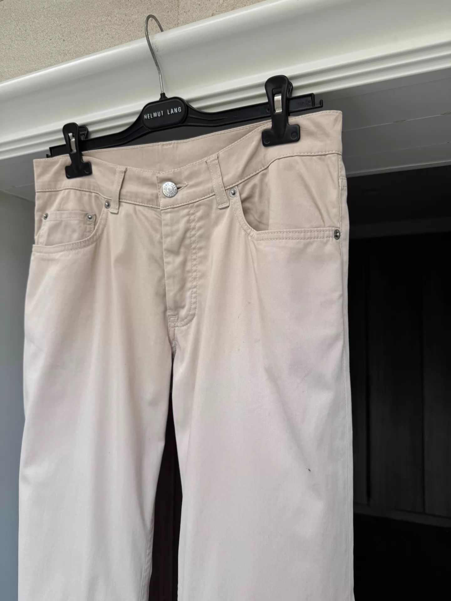 Helmut Lang Helmut Lang 2004 Beige Jeans Size 30 (fits W31) Size US 30 / EU 46 - 3 Thumbnail