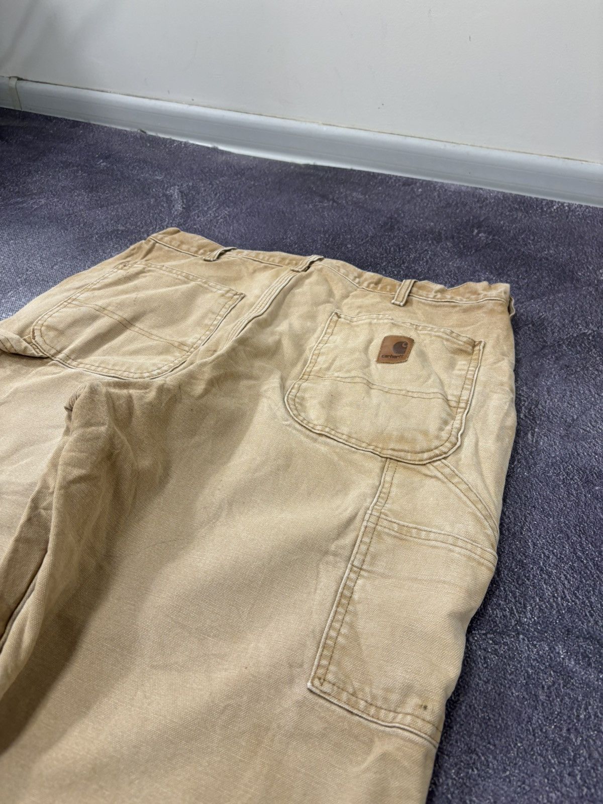 Carhartt Vintage Carhartt Dungaree Fit Insulated Denim Baggy Pants Size US 36 / EU 52 - 9 Thumbnail