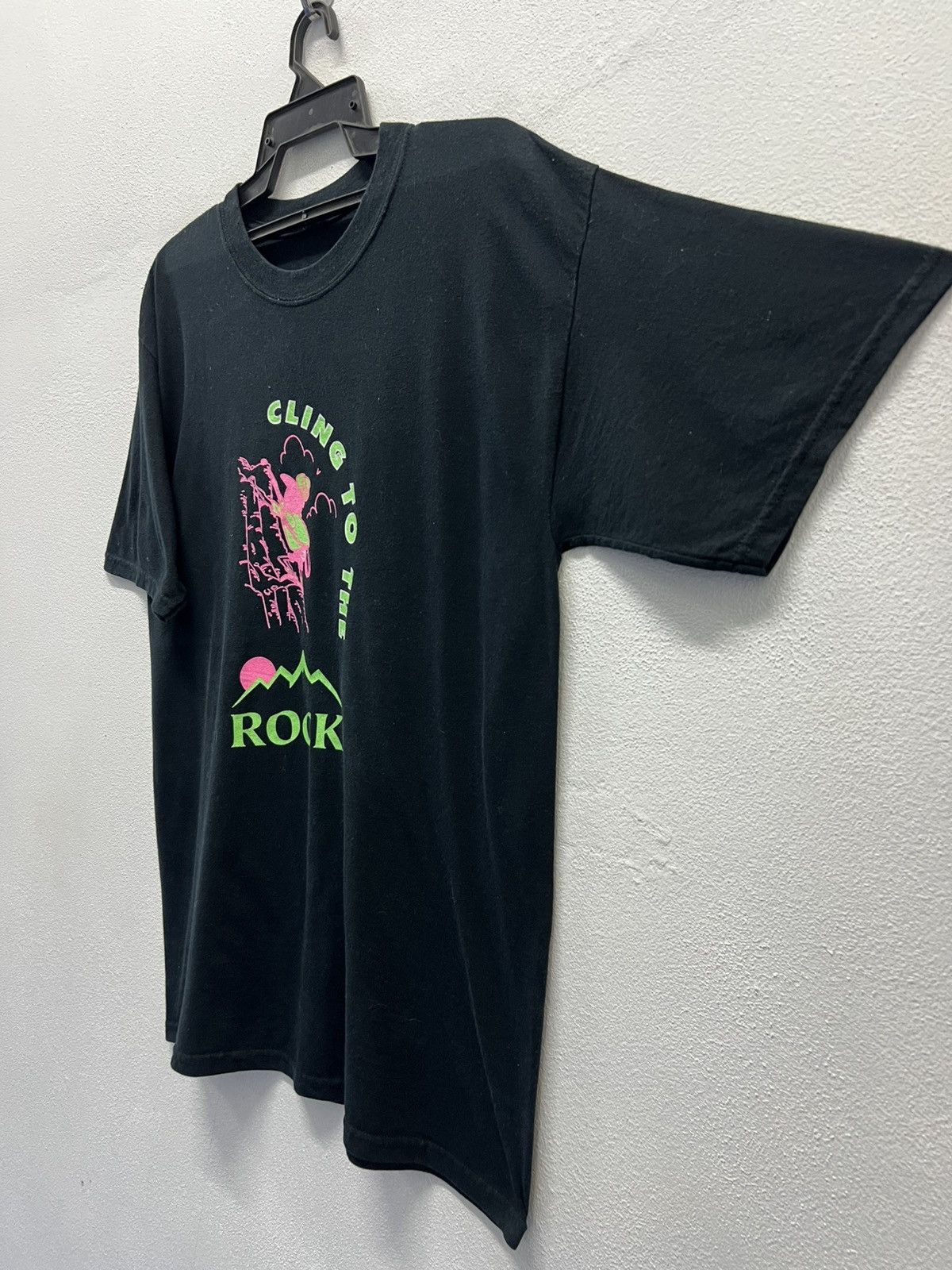 Vintage VINTAGE CLING TO THE ROCK IGNORE THE RATC SHIRT Size US L / EU 52-54 / 3 - 5 Thumbnail