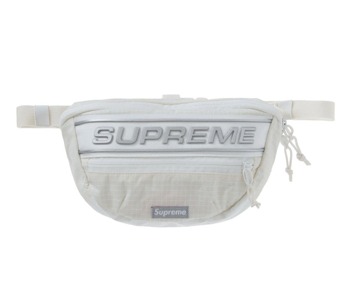 Supreme × Vintage Supreme White 3D Logo Waist Bag Size ONE SIZE - 1 Thumbnail