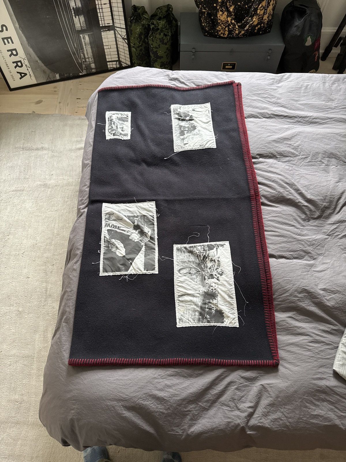 A$AP Rocky × JW Anderson J.W. Anderson x A.$.A.P Rocky Blanket Size ONE SIZE - 6 Thumbnail