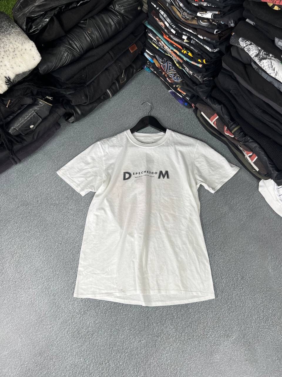 Band Tees Depeche Mode Vintage Crazy Print Graphic T-Shirt Size US M / EU 48-50 / 2 - 6 Thumbnail