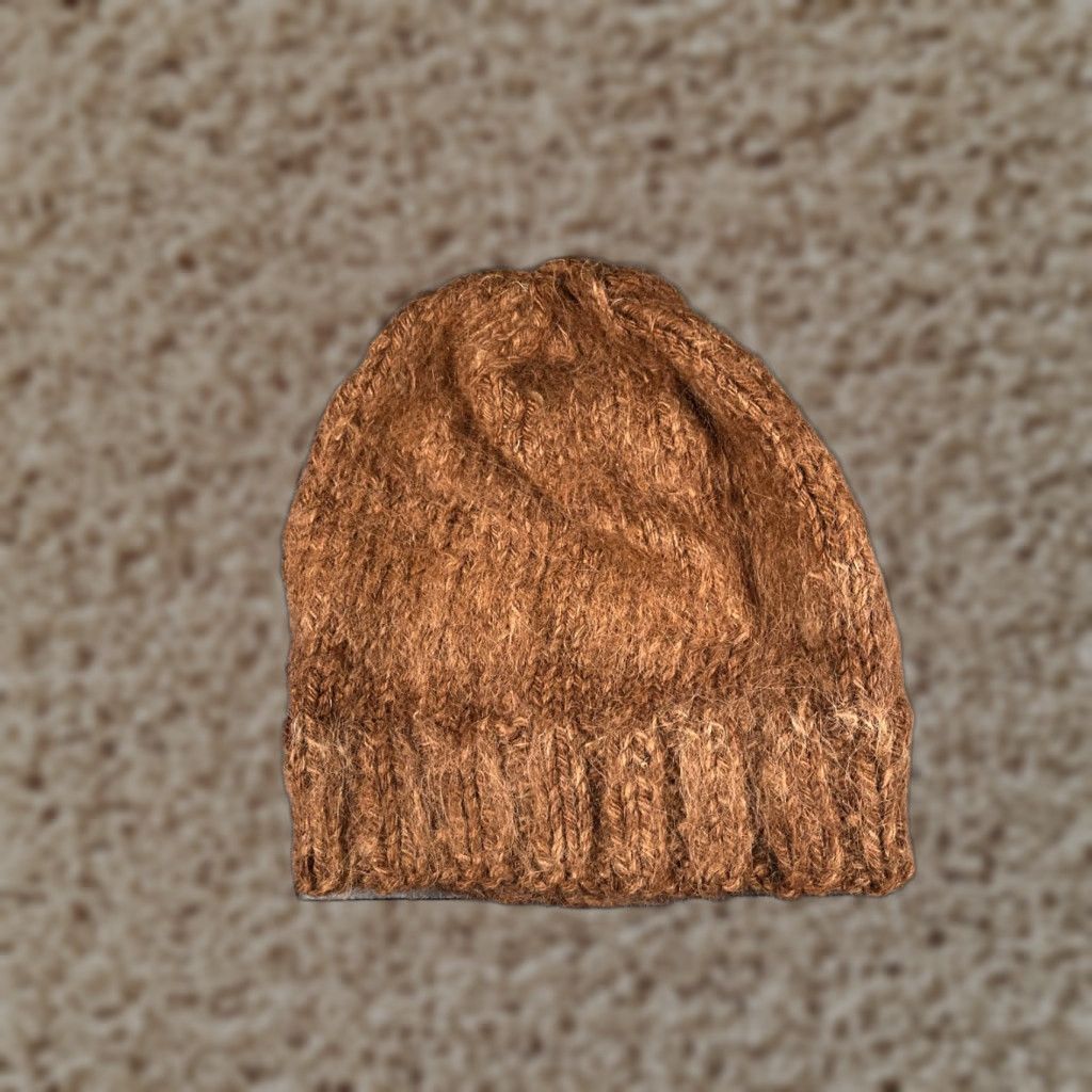 Lucky Brand Lucky Brand Beanie Toque Women One Size Beige Knit Acrylic Blend Ski Size ONE SIZE - 1 Thumbnail