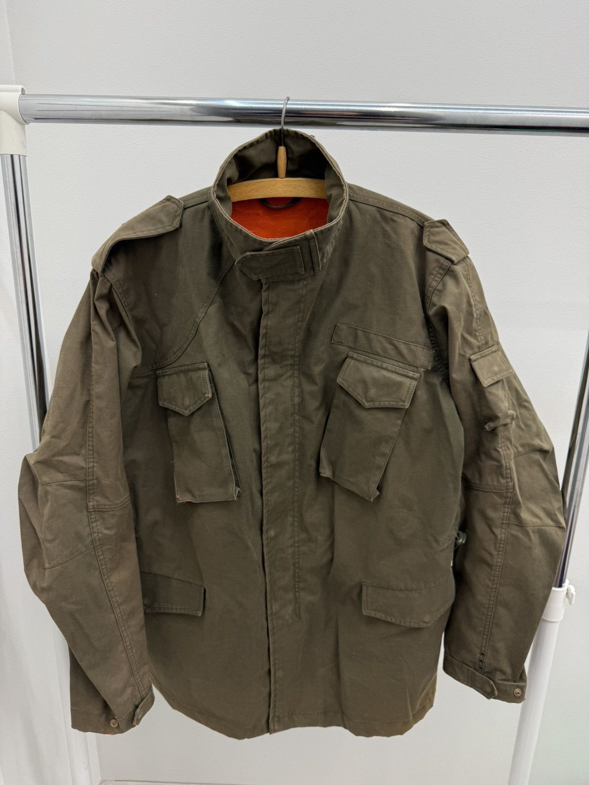 Maharishi Maharishi Sun Faded Distressed Multipocket Military Jacket Size US M / EU 48-50 / 2 - 1 Thumbnail