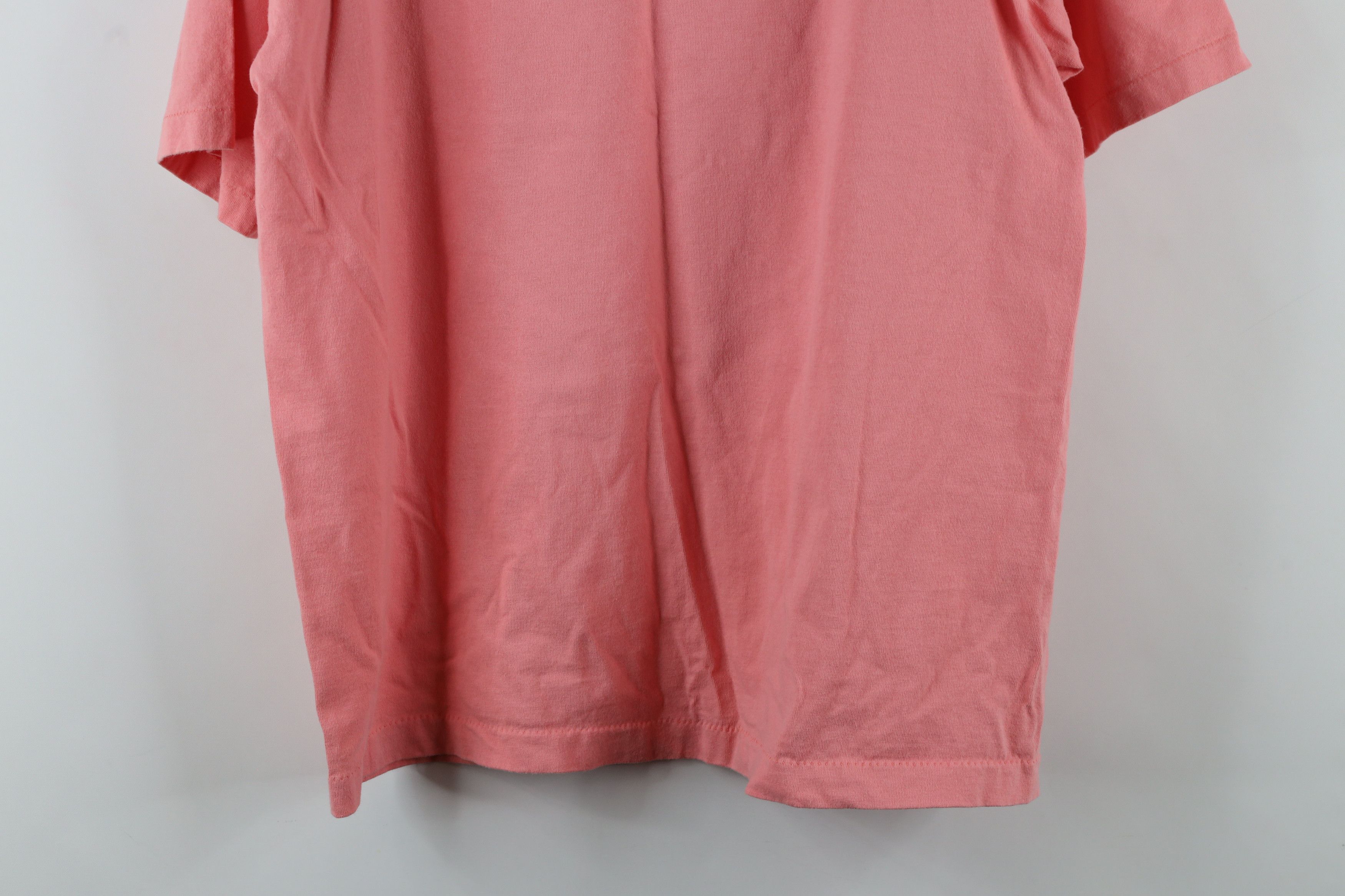 Vintage Vintage 90s Streetwear Spell Rose Flower T-Shirt Pink USA Size L / US 10 / IT 46 - 12 Thumbnail