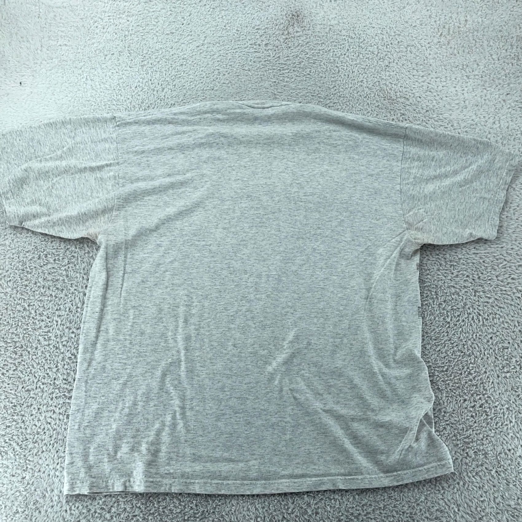 Jerzees VINTAGE T-Shirt Animals Large Horse Cow Pig 90s Gray Mens Size US L / EU 52-54 / 3 - 4 Thumbnail