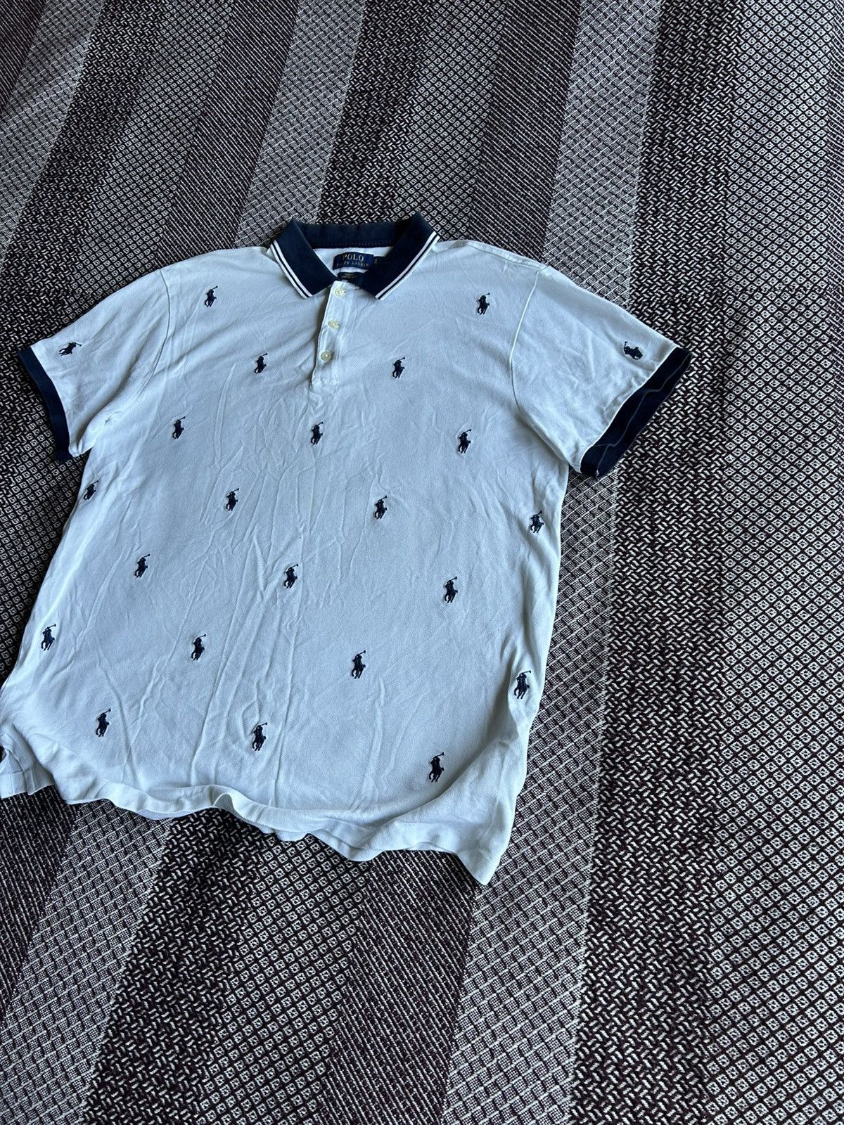 Polo Ralph Lauren Polo Ralph Lauren Monogram Pony Polo T-shirt Size XL Size US XL / EU 56 / 4 - 5 Thumbnail