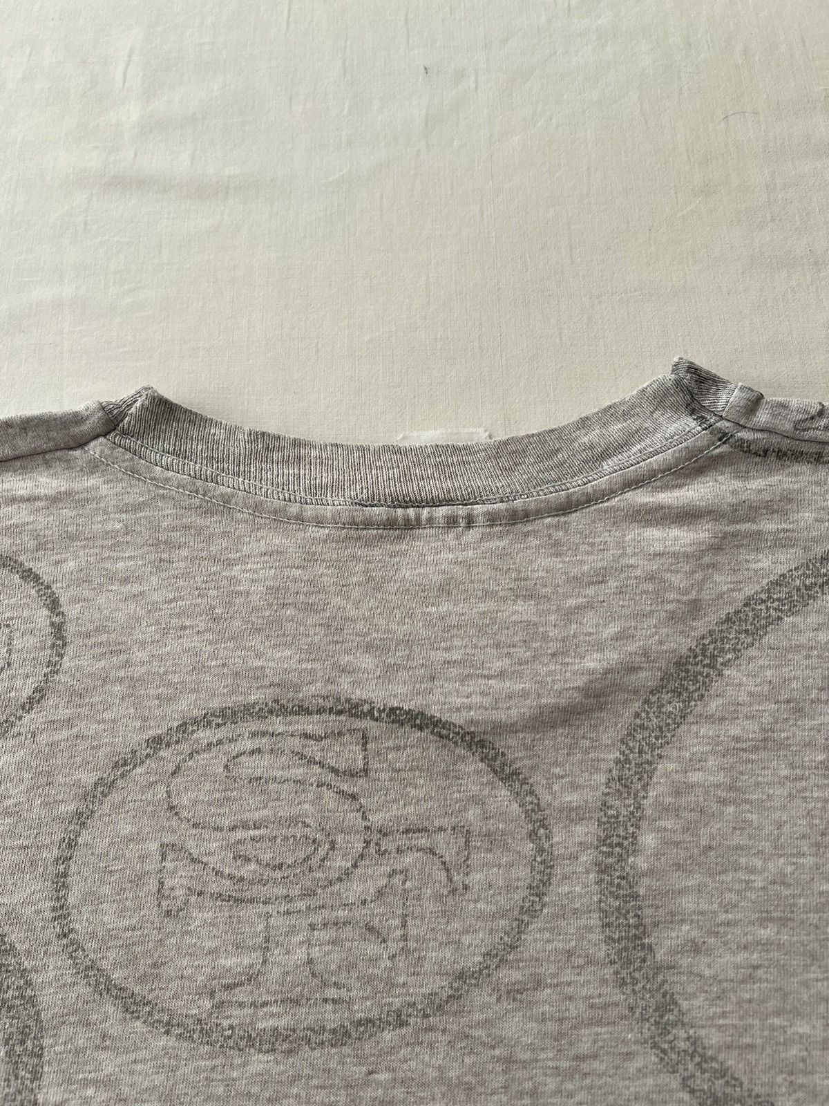 NFL Vintage 1992 San Francisco 49ers NFL AOP Gray T-shirt Size US XL / EU 56 / 4 - 17 Thumbnail