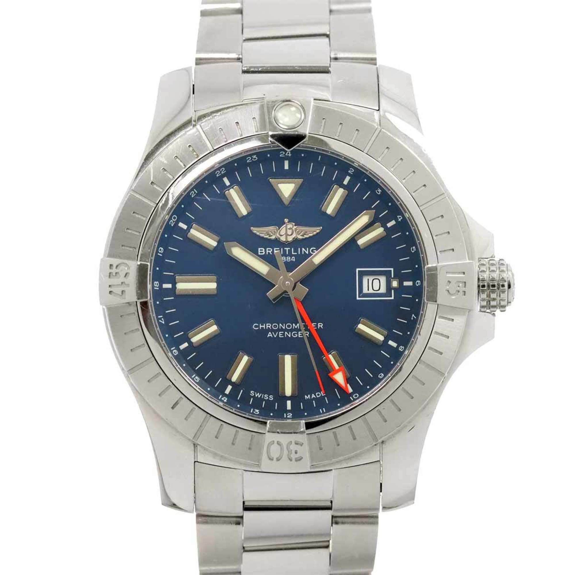 Breitling BREITLING Avenger2 GMT A32395 Men's Watch Date Blue Automatic Self-Winding Size ONE SIZE - 1 Thumbnail