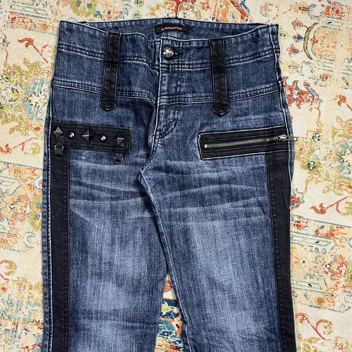 Hysteric Glamour × If Six Was Nine × Japanese Brand Algonquins High Waist Denim pants Size 30" / US 8 / IT 44 - 3 Thumbnail