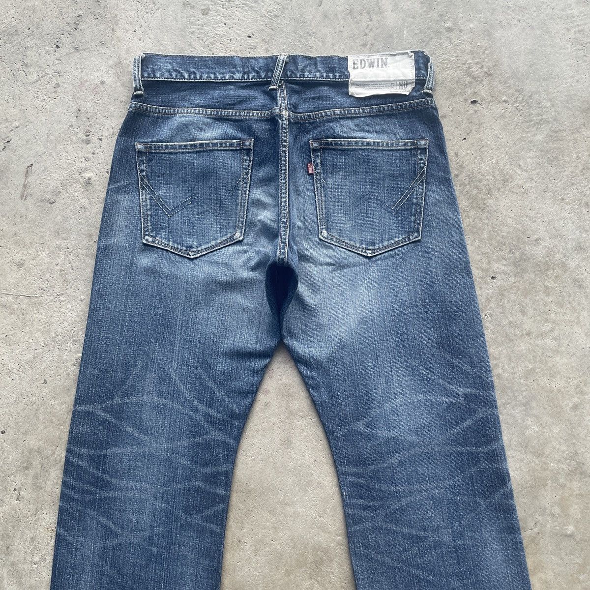 Edwin W33 Vintage Edwin XV Distressed Jeans Faded Denim Pants Size US 33 - 9 Thumbnail