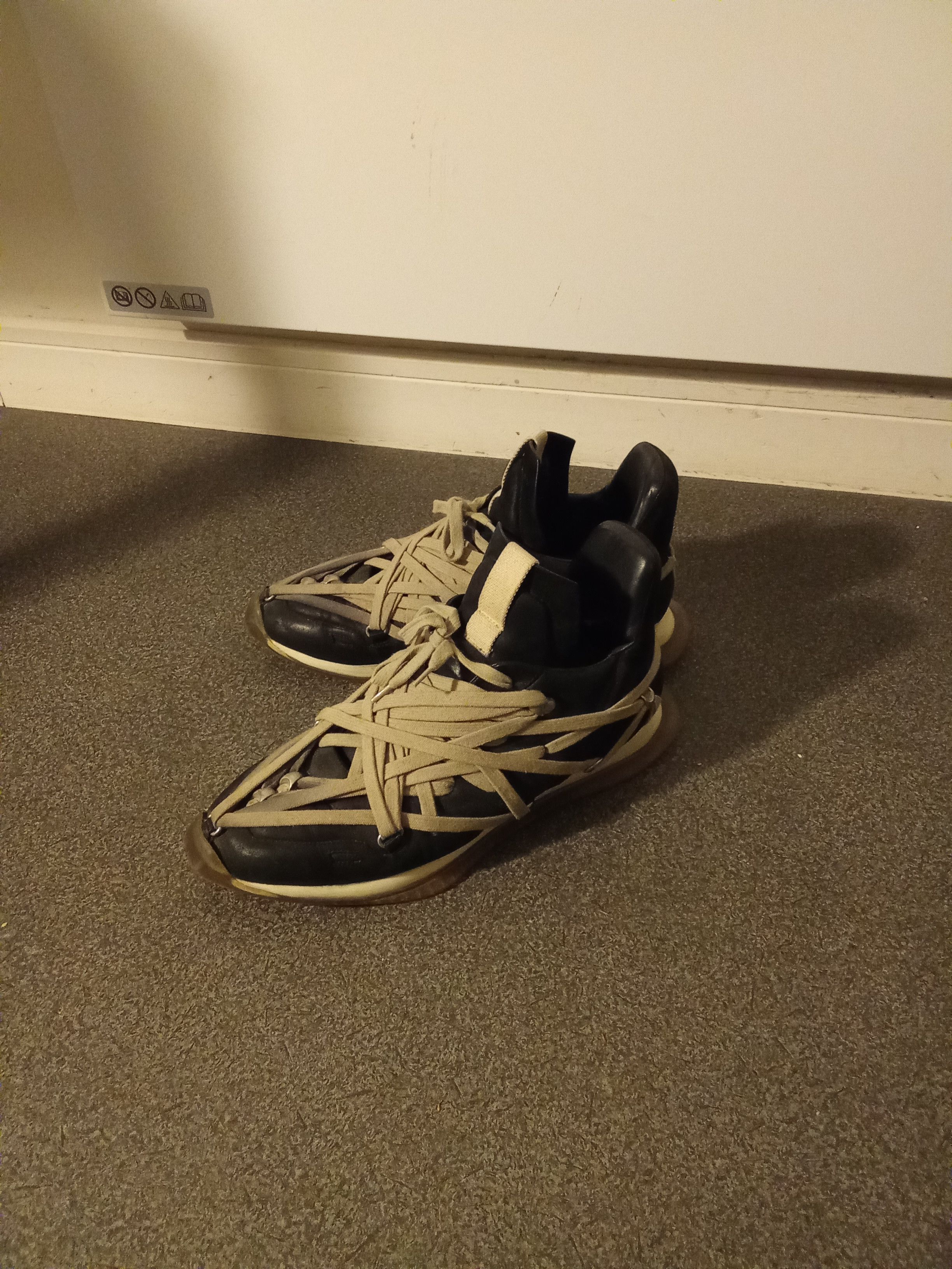 Rick Owens Megalace Runner Size US 9 / EU 42 - 3 Thumbnail