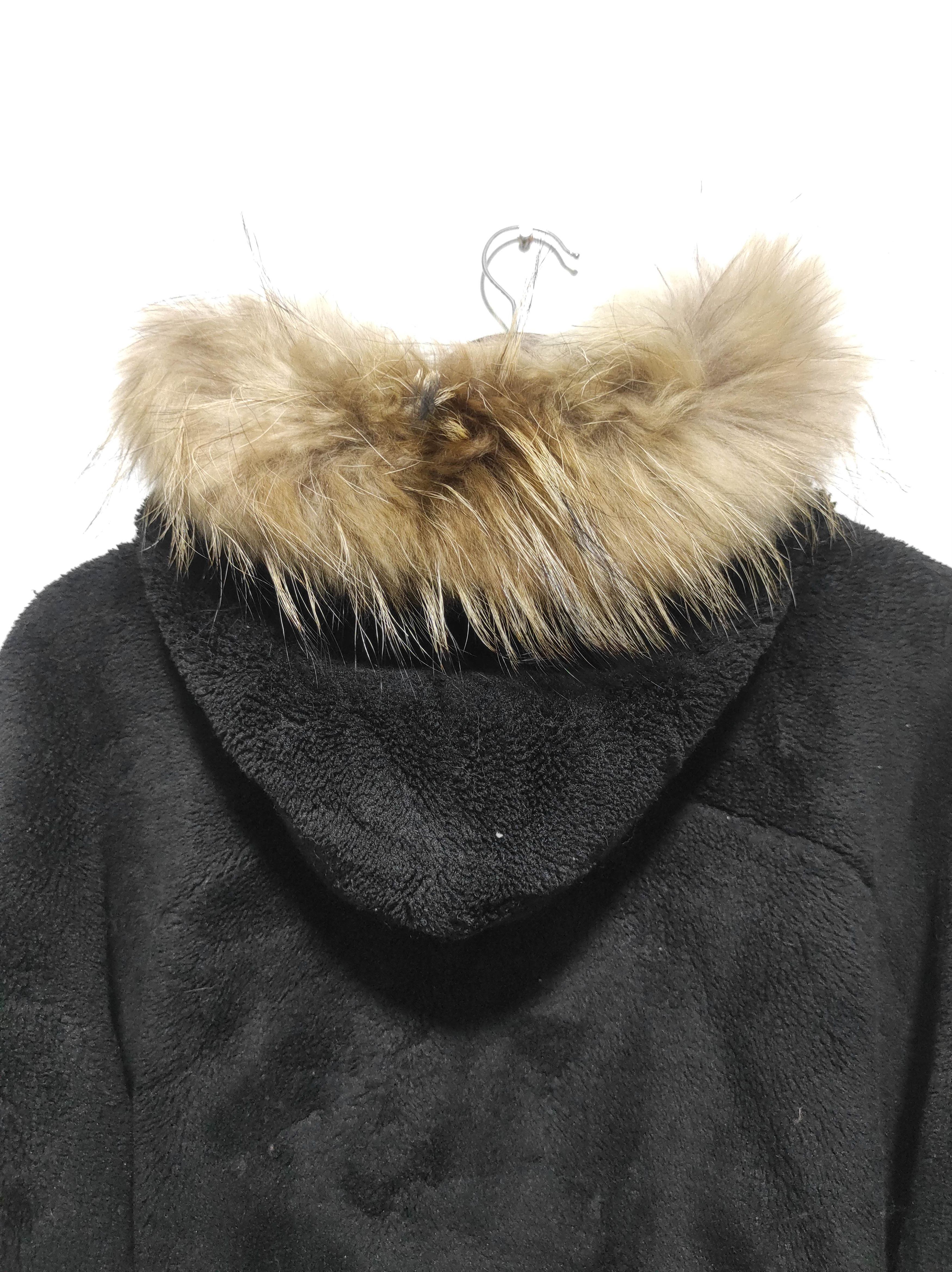 Japanese Brand Arcato Sherpa Fur Hoodie i6w9 lgb style Size US M / EU 48-50 / 2 - 14 Thumbnail