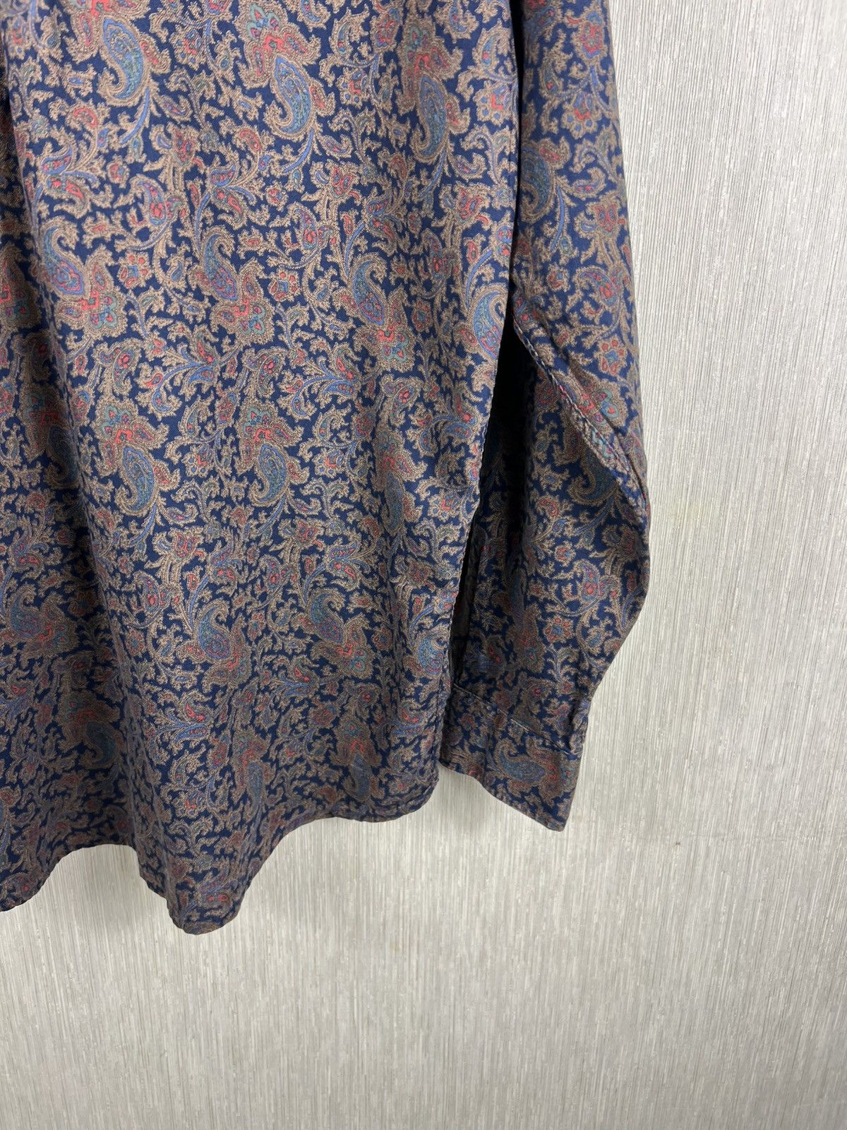 Gant Vintage 80s Gant baroque pattern retro pocket shirt cotton Size US M / EU 48-50 / 2 - 18 Thumbnail