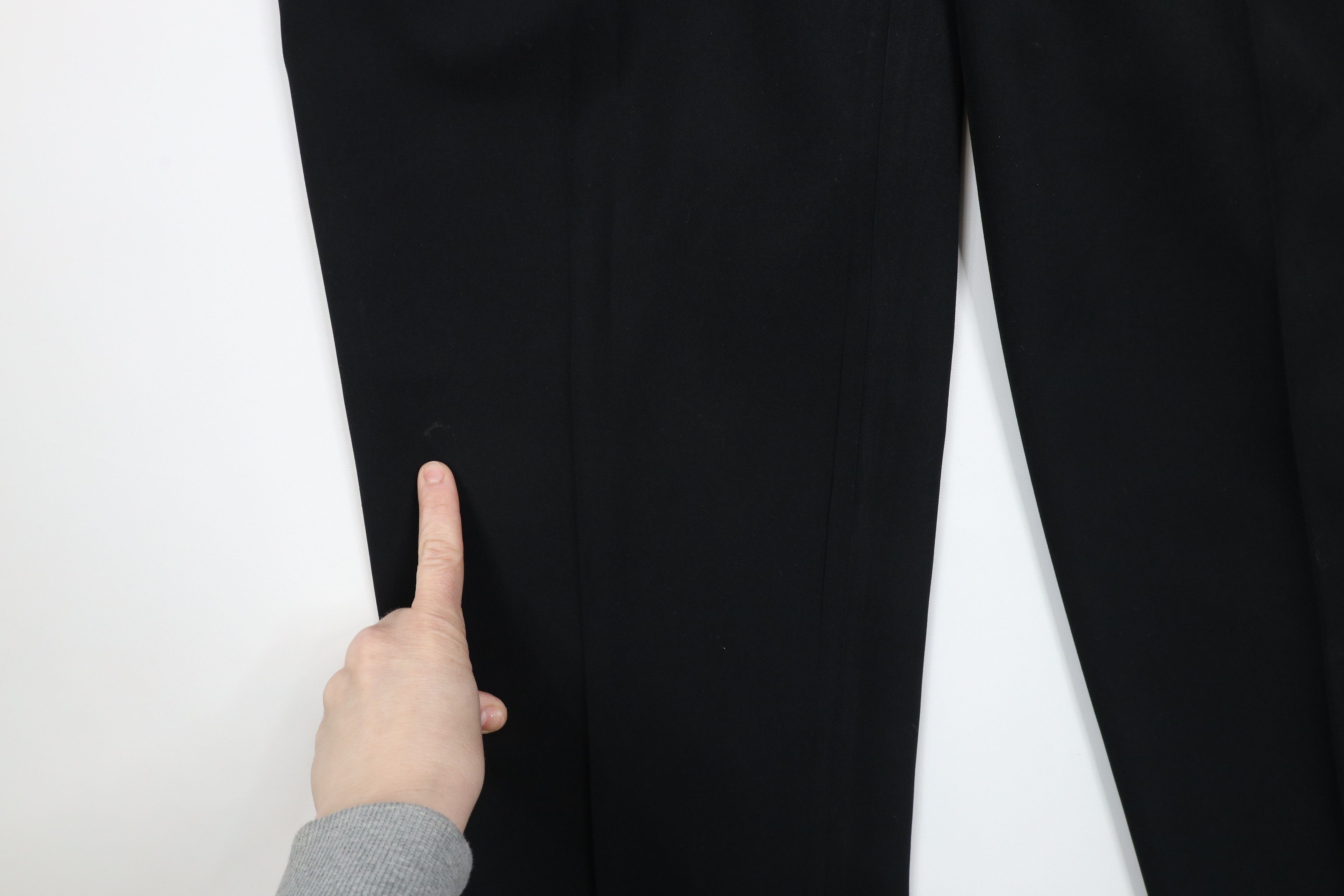 Ralph Lauren × Vintage Vintage Ralph Lauren Wide Leg Chino Pants Trousers Black Size US 34 / EU 50 - 5 Thumbnail