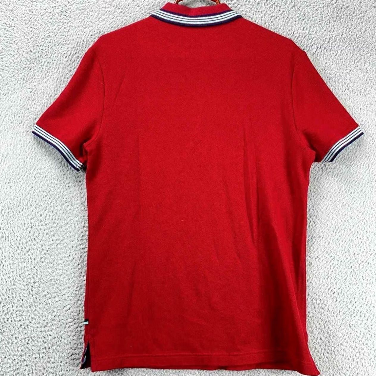 Tailorbyrd TAILORBYRD Golf Polo Shirt Mens Medium Red Zip Neck Short Sleeve Athletic Rugby Size US M / EU 48-50 / 2 - 3 Thumbnail