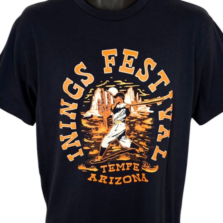 Vintage Innings Festival T Shirt Mens Size Large Blue 2024 Red Hot Chili Peppers Size US L / EU 52-54 / 3 - 2 Thumbnail