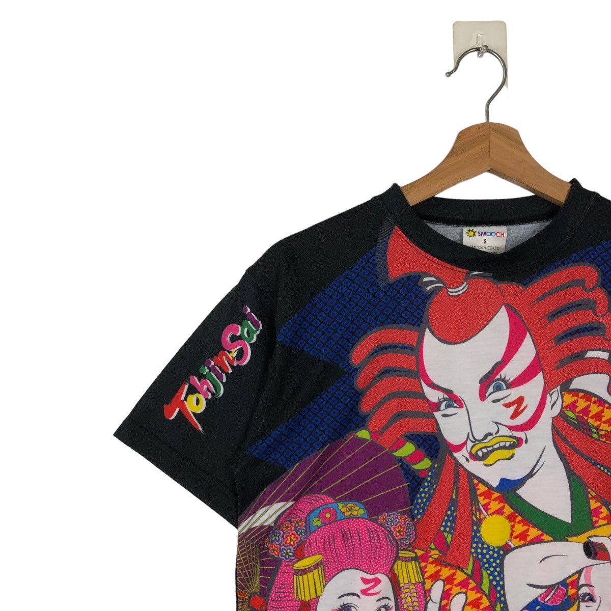 Japanese Brand RARE TEE JAPAN TRADITIONAL OVER PRINT KANSAI YAMAMOTO STYLE Size US S / EU 44-46 / 1 - 6 Thumbnail