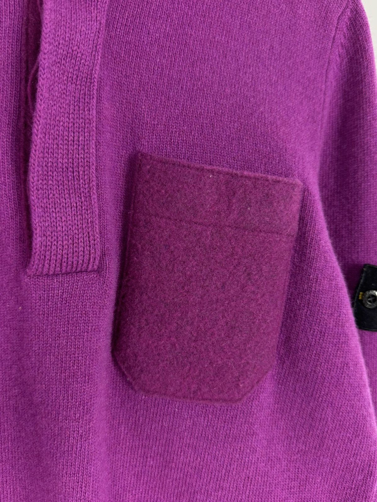 Stone Island Stone Island Purple Wool High Neck Jumper Size US M / EU 48-50 / 2 - 6 Thumbnail