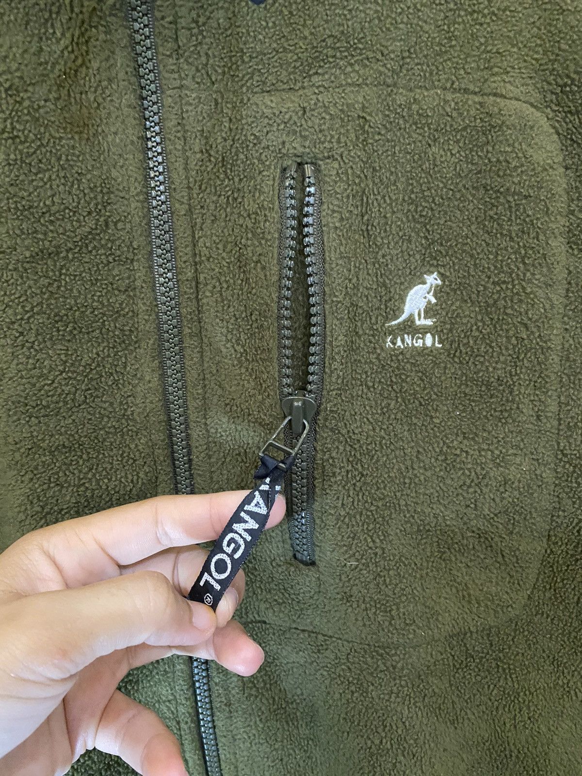 Kangol Kangol England Fleece Jacket Size US L / EU 52-54 / 3 - 6 Thumbnail