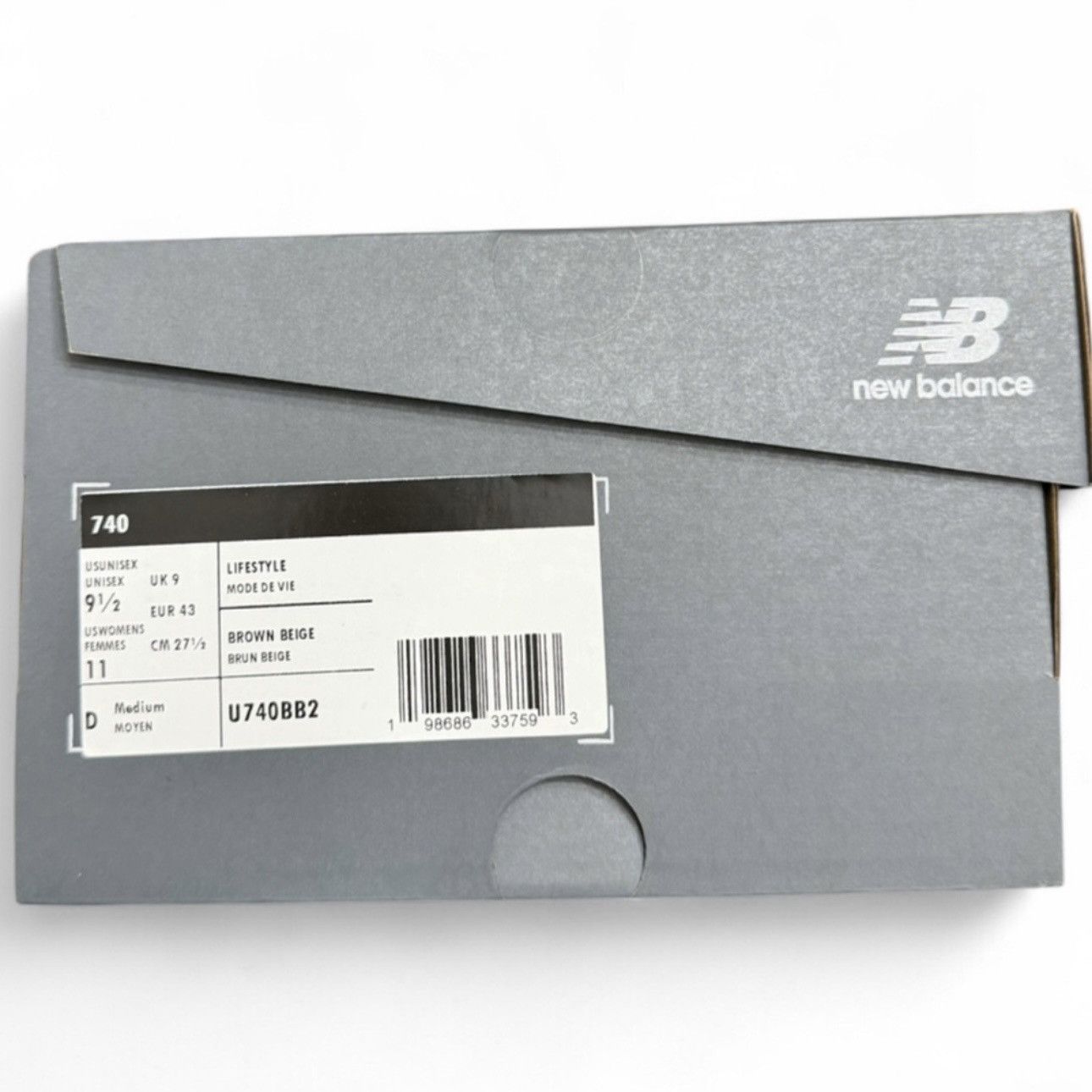 New Balance NIB Unisex New Balance 740 Size US Men 9.5/ Women 11 Size US 9.5 / EU 42-43 - 8 Thumbnail