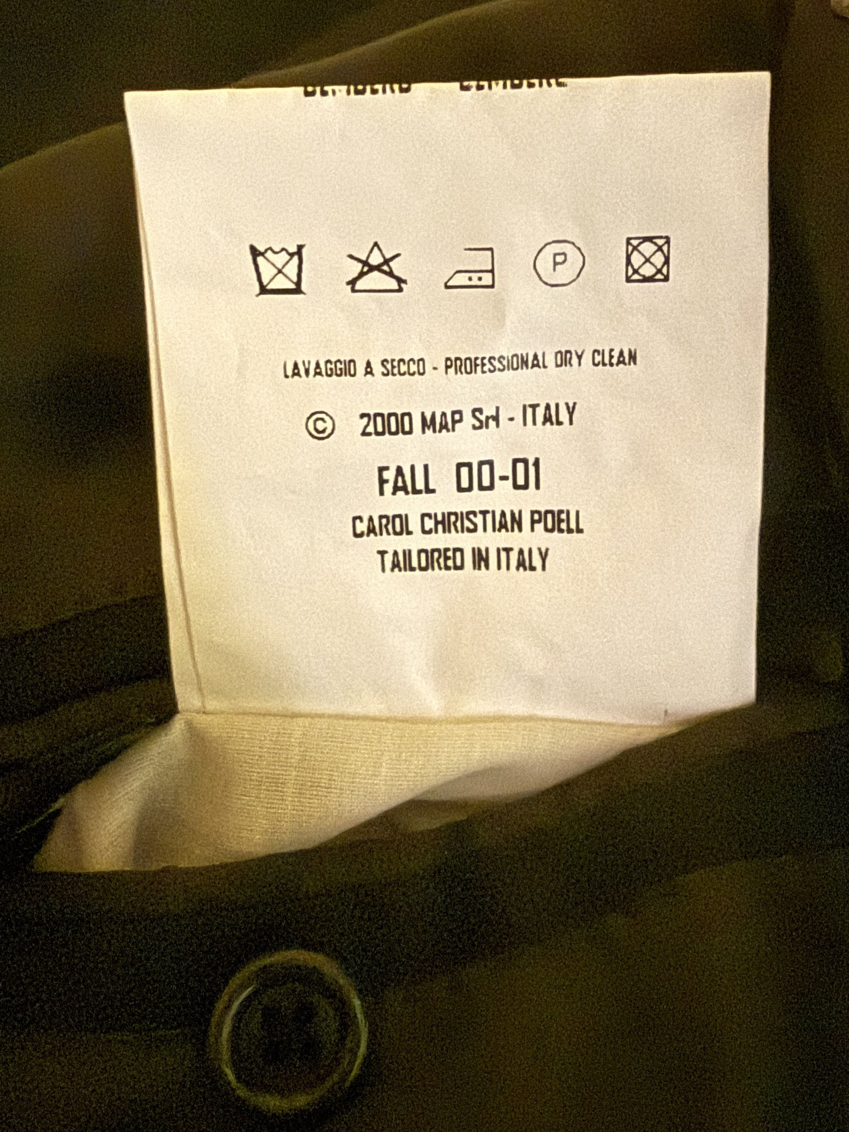 Carol Christian Poell Carol Christian Poell FW00-01 Long Coat Size US S / EU 44-46 / 1 - 11 Thumbnail