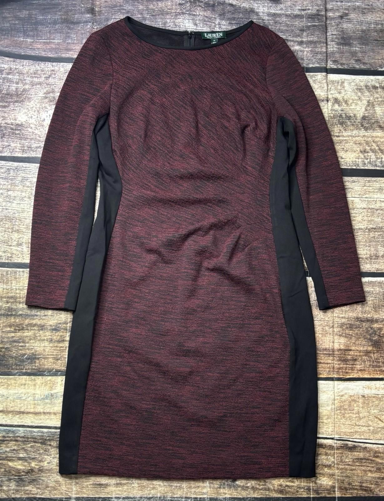 Lauren Ralph Lauren Lauren Ralph Lauren Dress Womens Size 14 Ruched Jersey Size XL / US 12-14 / IT 48-50 - 1 Thumbnail